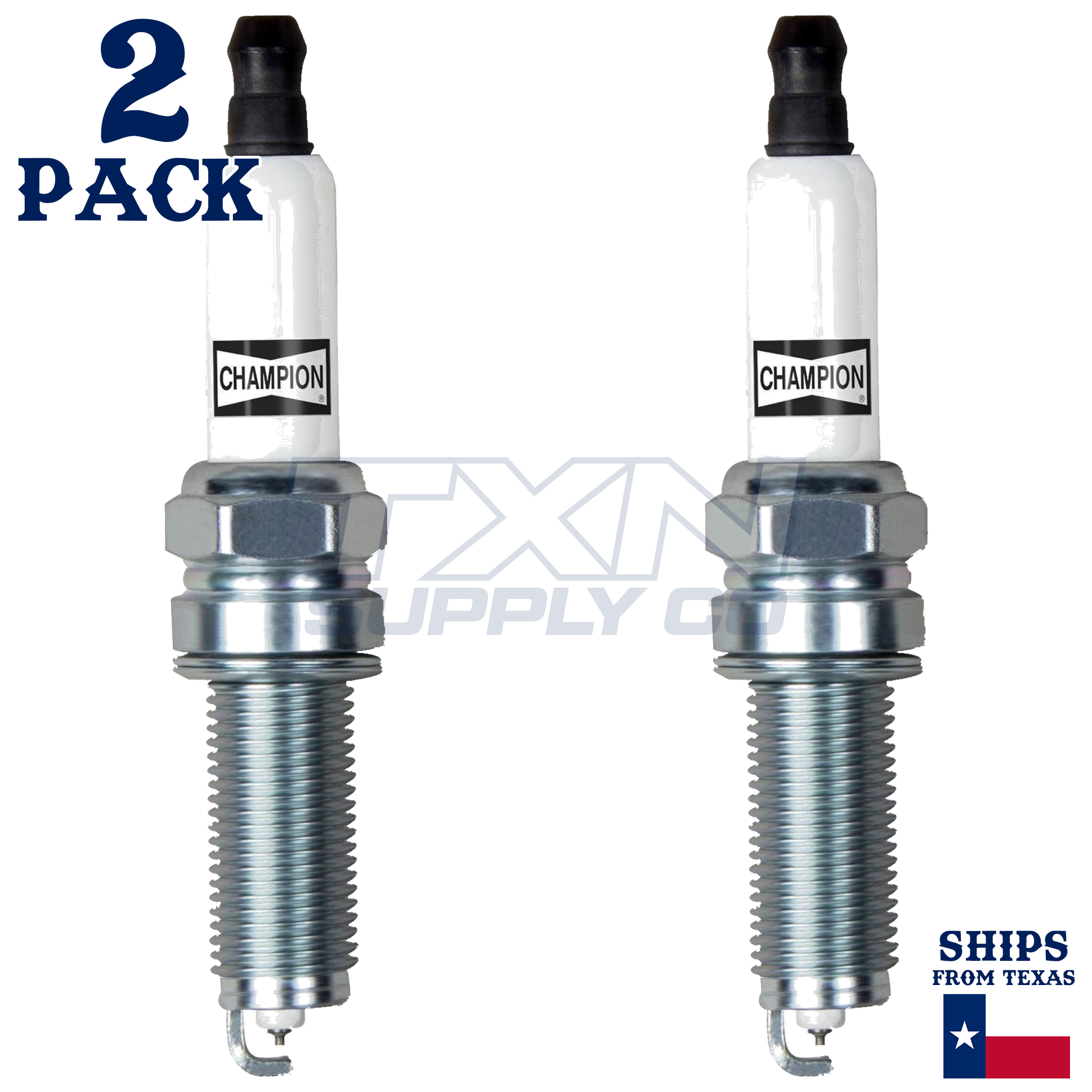 Champion 9407 Iridium Spark Plug RER8ZWYCB4 - 2 Pack - Image 1