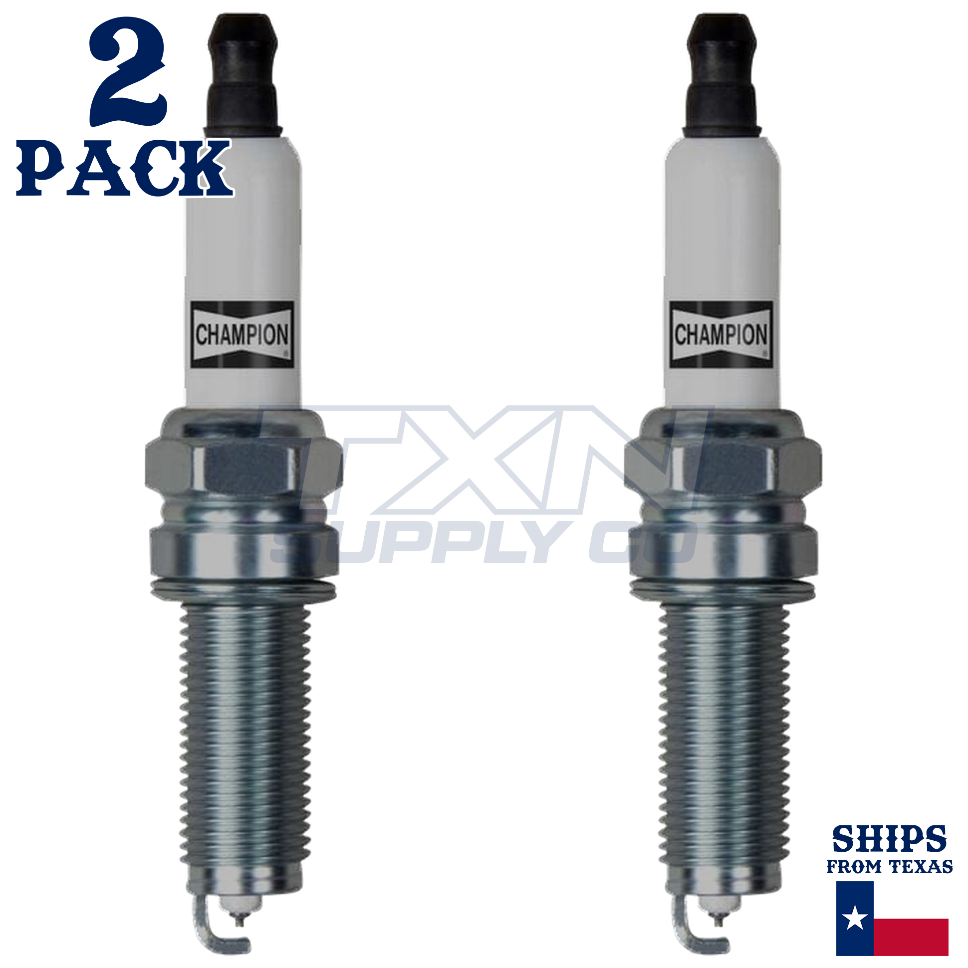 Champion 9407 Spark Plugs 2 Pack - Image 1