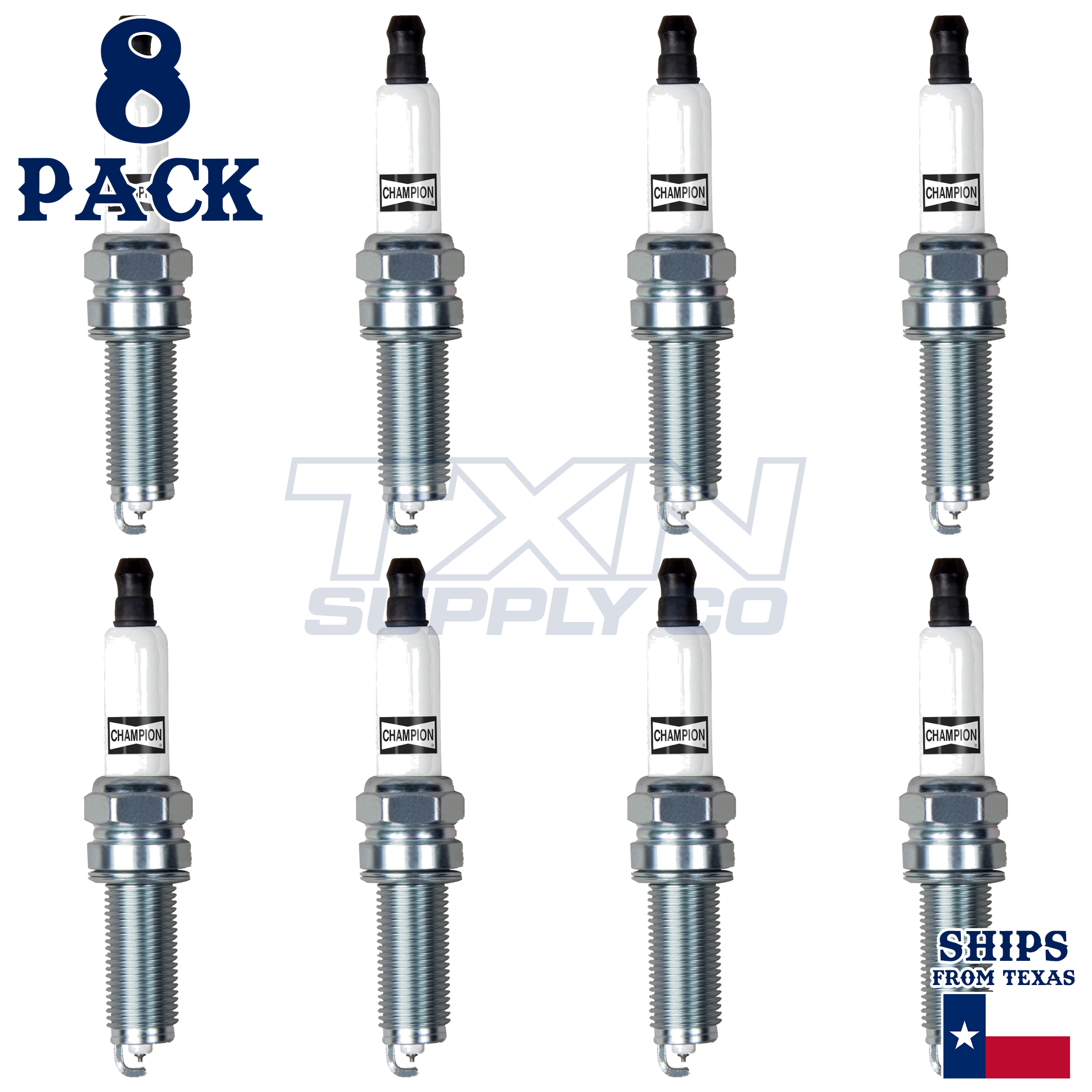 Champion Iridium 9407 Spark Plug RER8ZWYCB4 - 8 Pack - Image 2