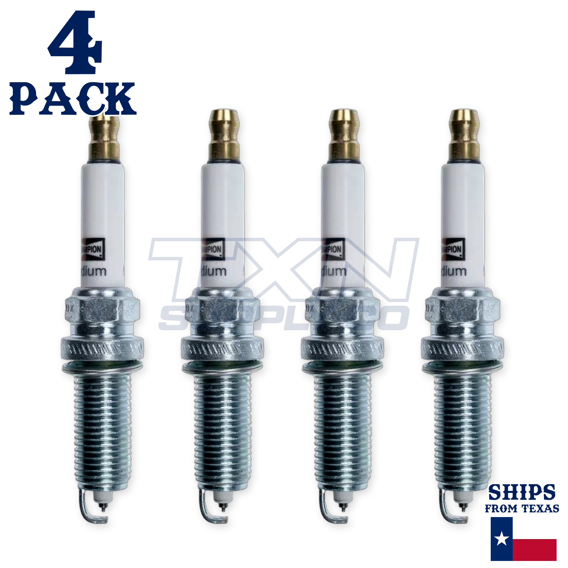 Champion 9410 Iridium Spark Plugs REA12WMPB4 - 4 Pack - Image 2