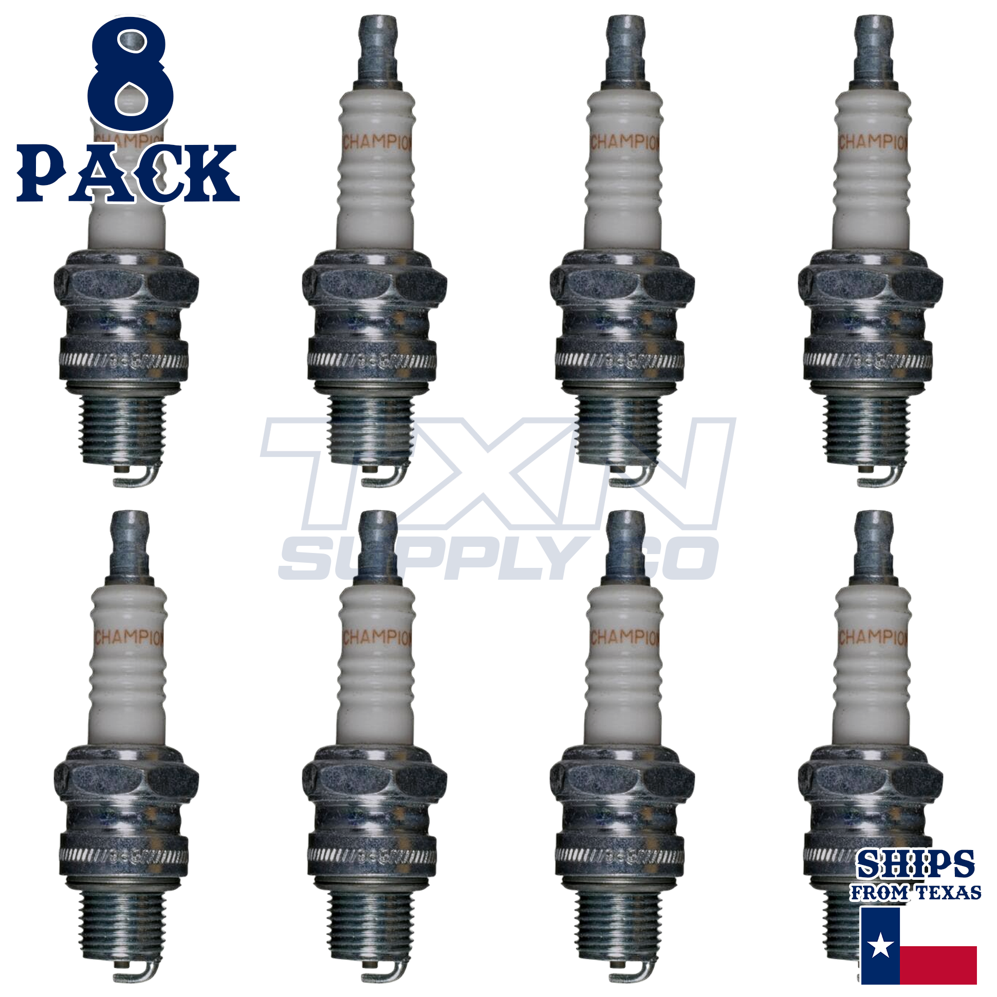 Champion 941M Spark Plugs 8 Pack - Image 1
