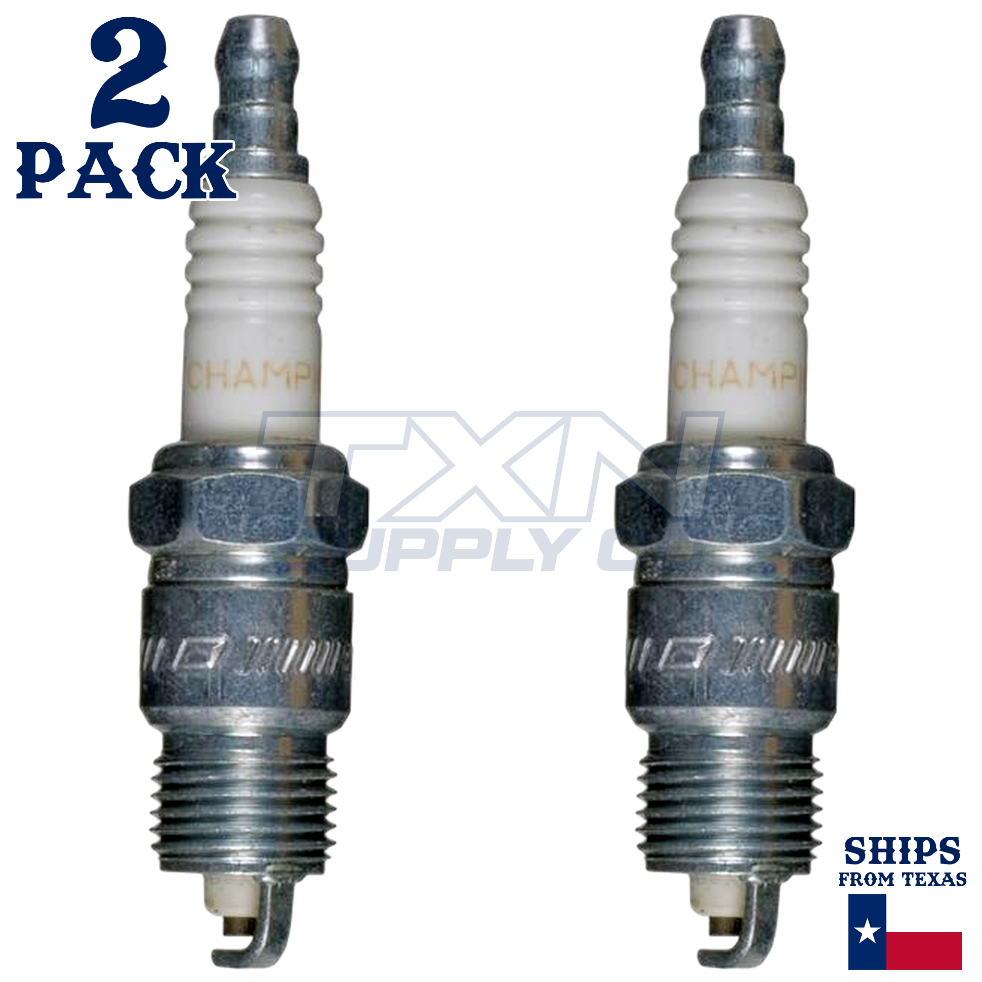 Champion 942M Spark Plugs 2 Pack - Image 1