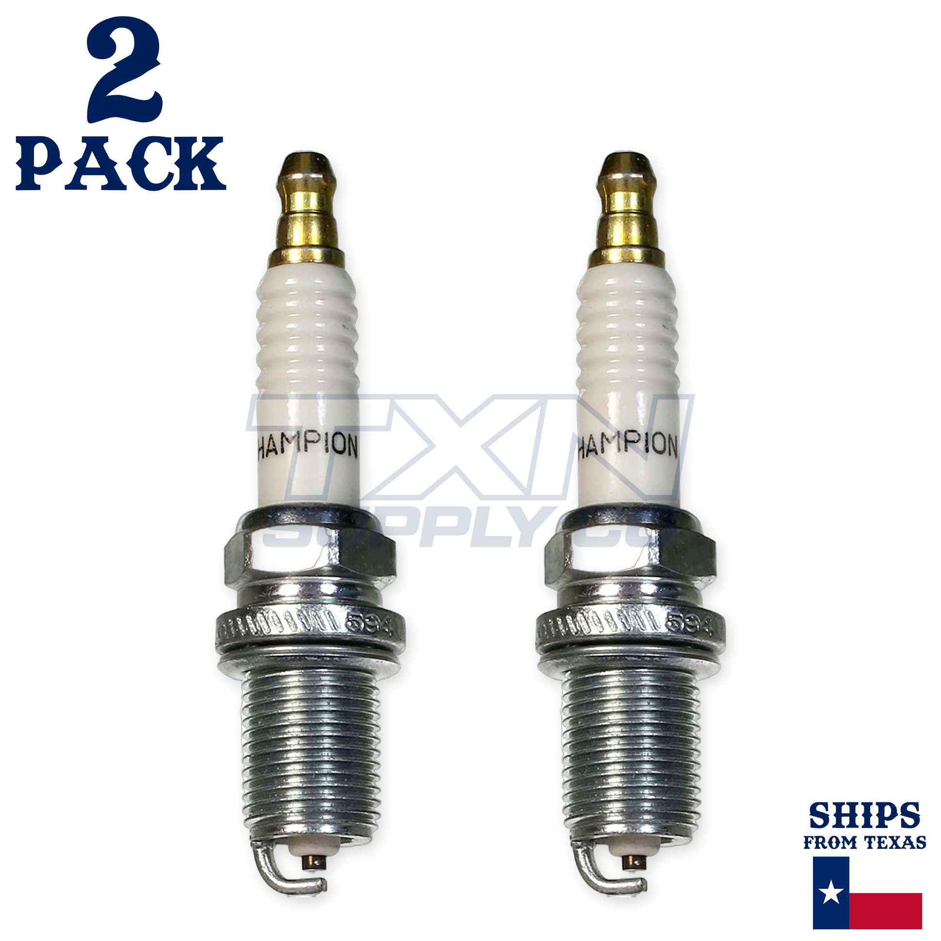 Champion 946 Copper Spark Plug QC12YC - 2 Pack - Image 2
