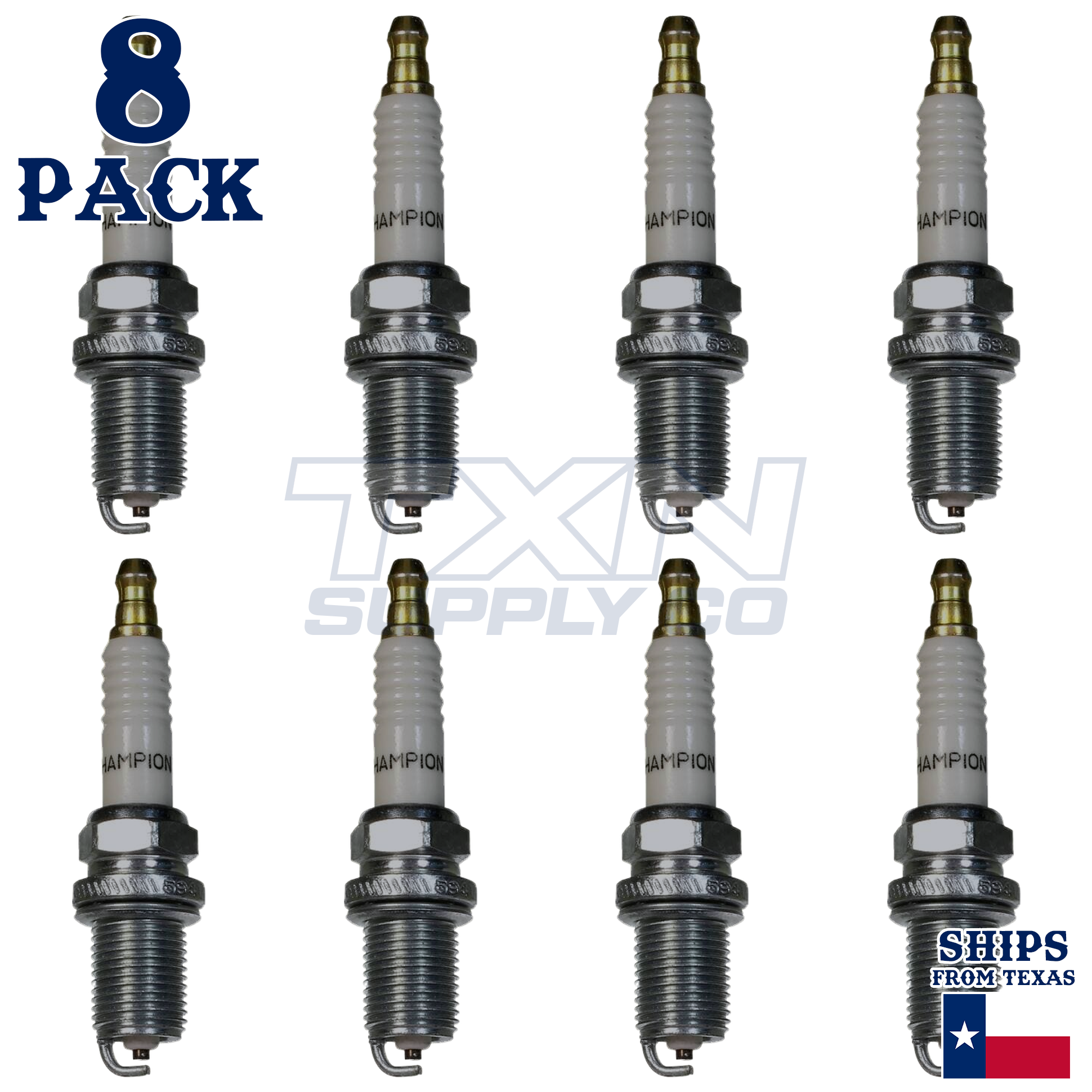 Champion 946 Spark Plugs 8 Pack