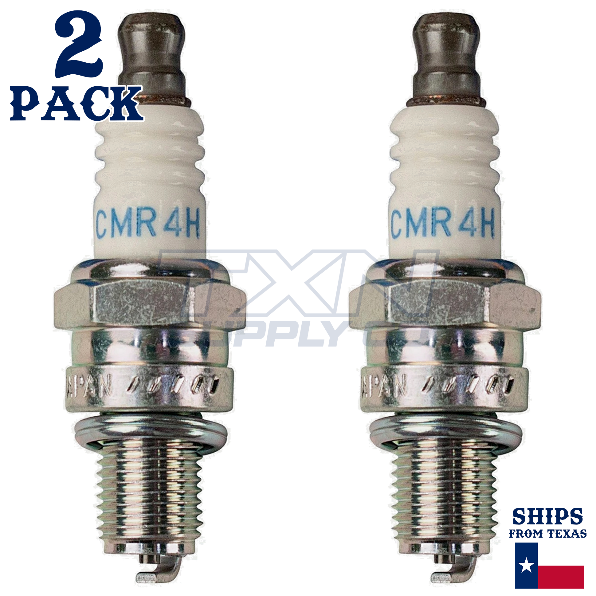 2 Pack Champion Spark Plug - For STIHL FS 401 Trimmer Cutter - Image 2