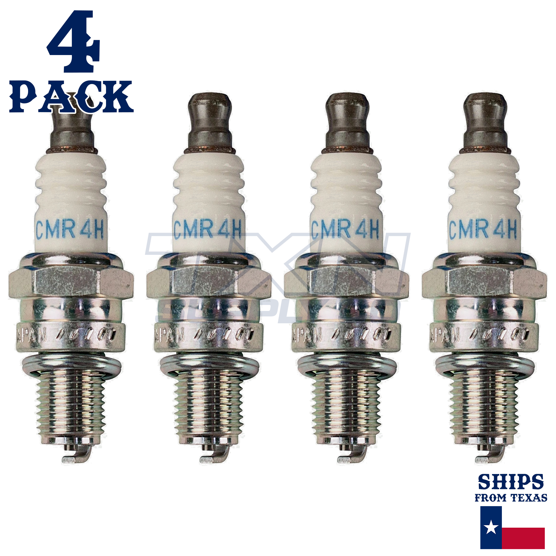 4 Pack Champion Spark Plug - For STIHL HL 90 Trimmer Cutter - Image 2
