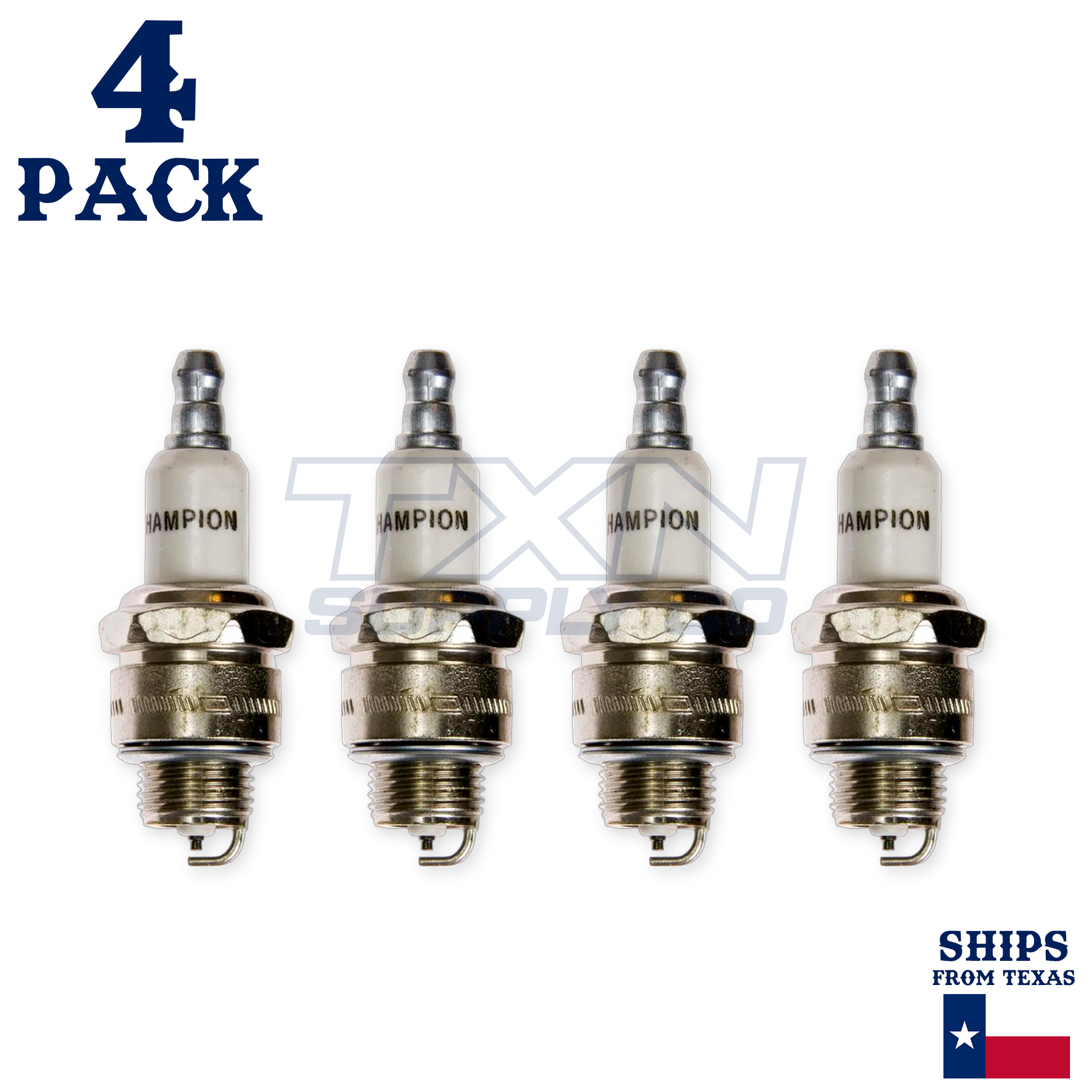 Champion 973 Copper Spark Plug RJ19HX - 4 Pack - Image 2
