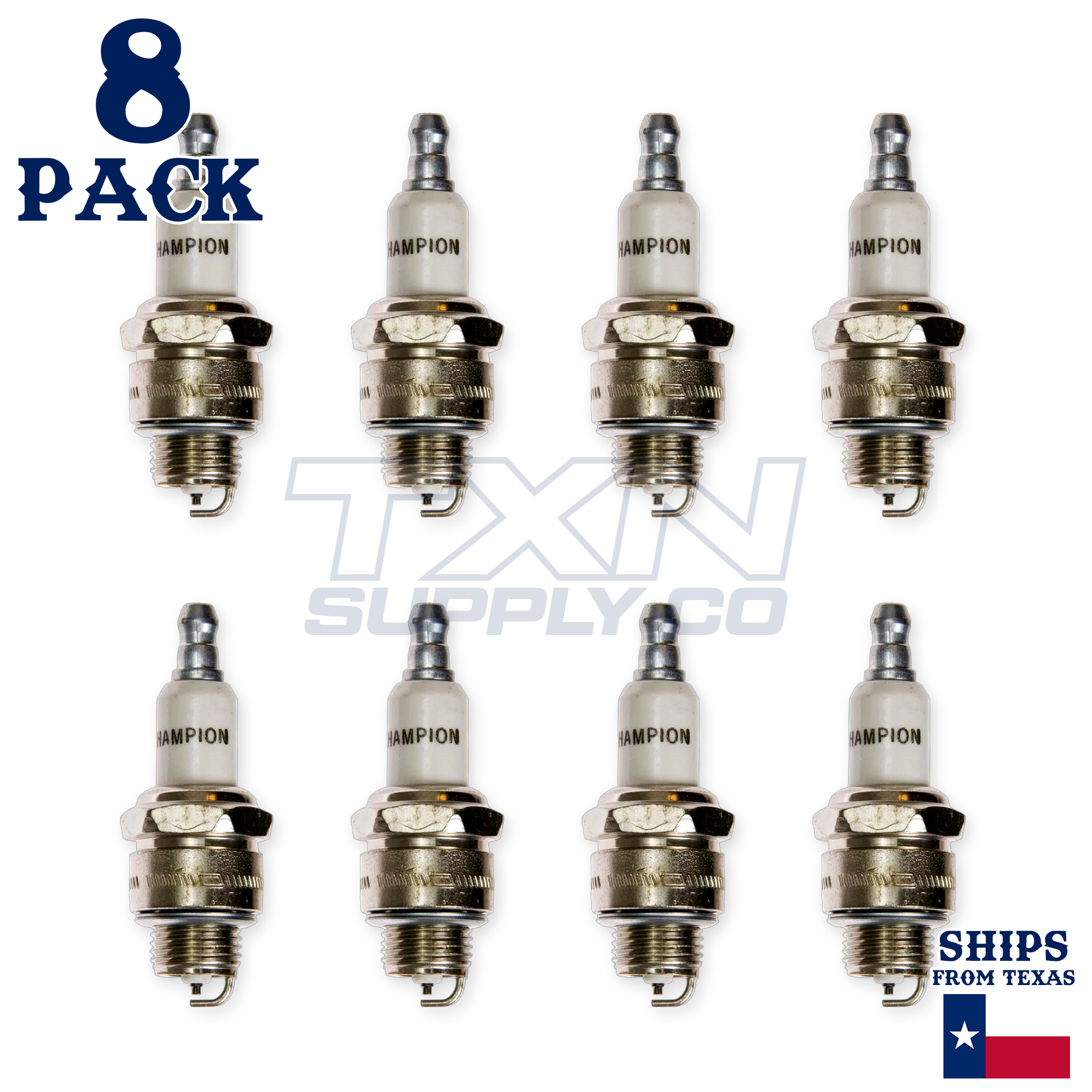 Champion 973 Copper Spark Plug RJ19HX - 8 Pack - Image 2