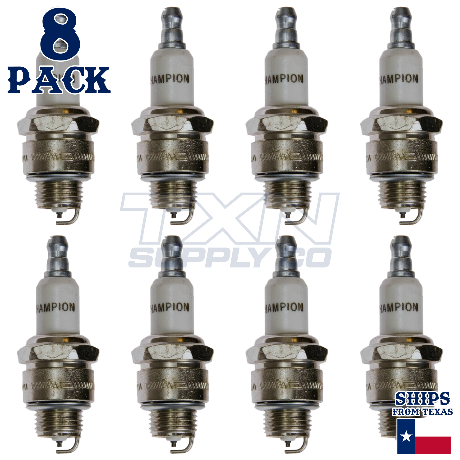 Champion 973 Spark Plugs 8 Pack