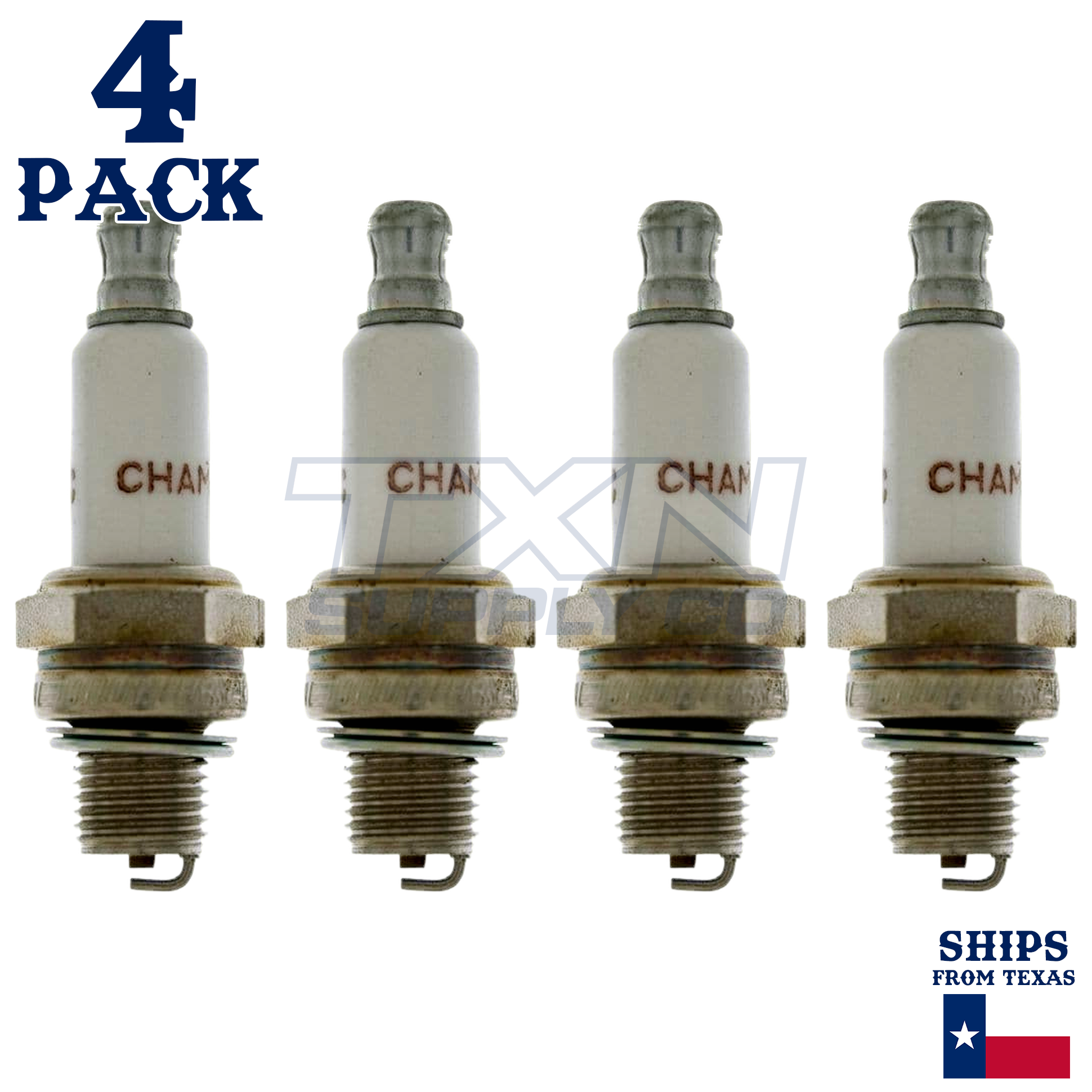 Champion 978 Spark Plugs 4 Pack - Image 1