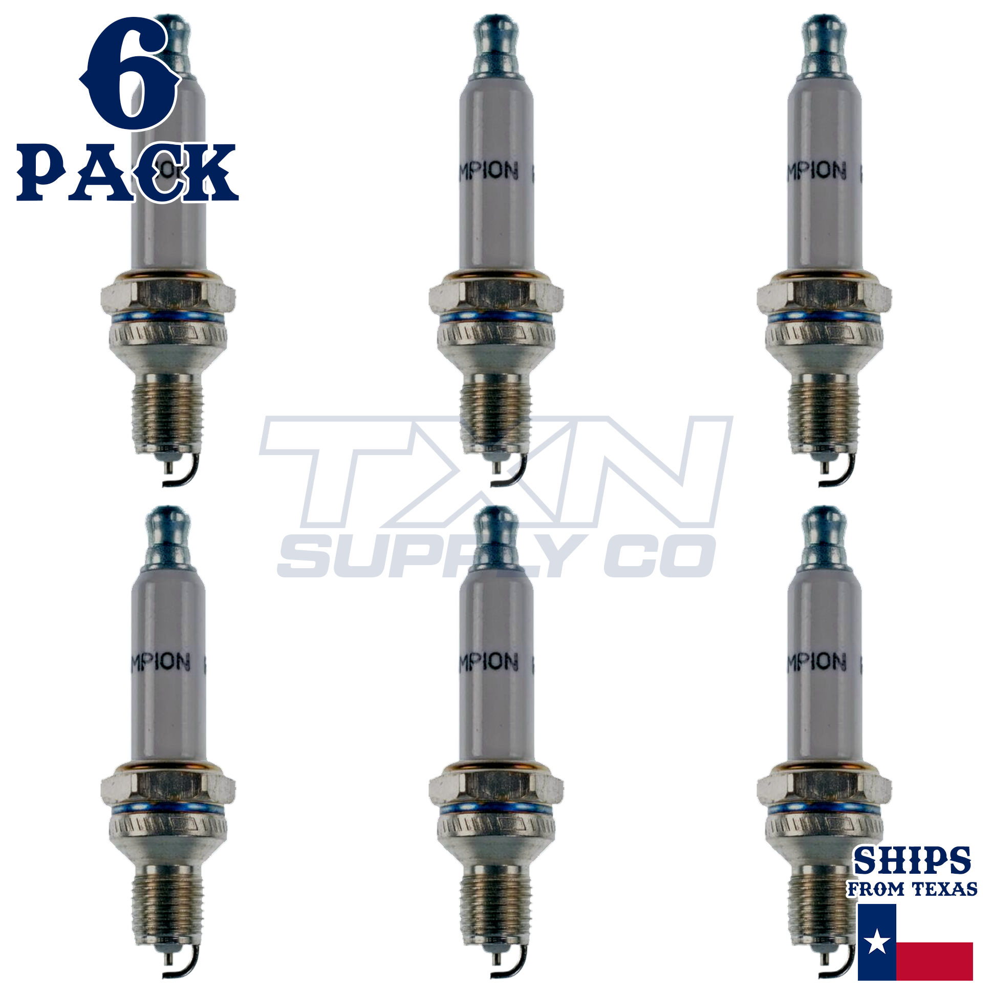 Champion 979 Spark Plugs 6 Pack - Image 1