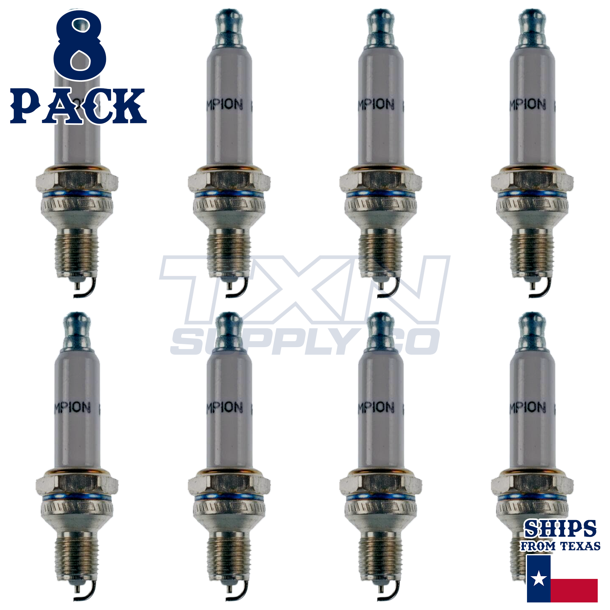 Champion 979 Spark Plugs 8 Pack - Image 1