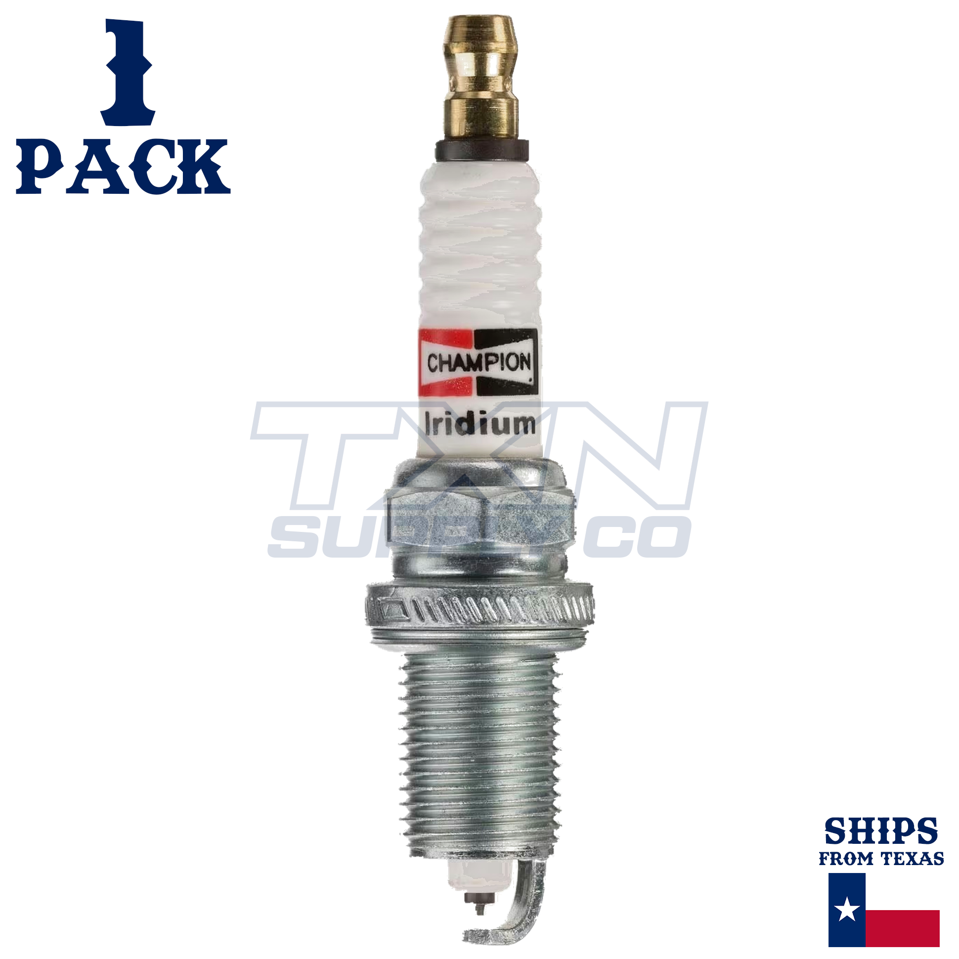 Champion 9806 Iridium Spark Plugs RC8WMPB4 - 1 Pack - Image 1