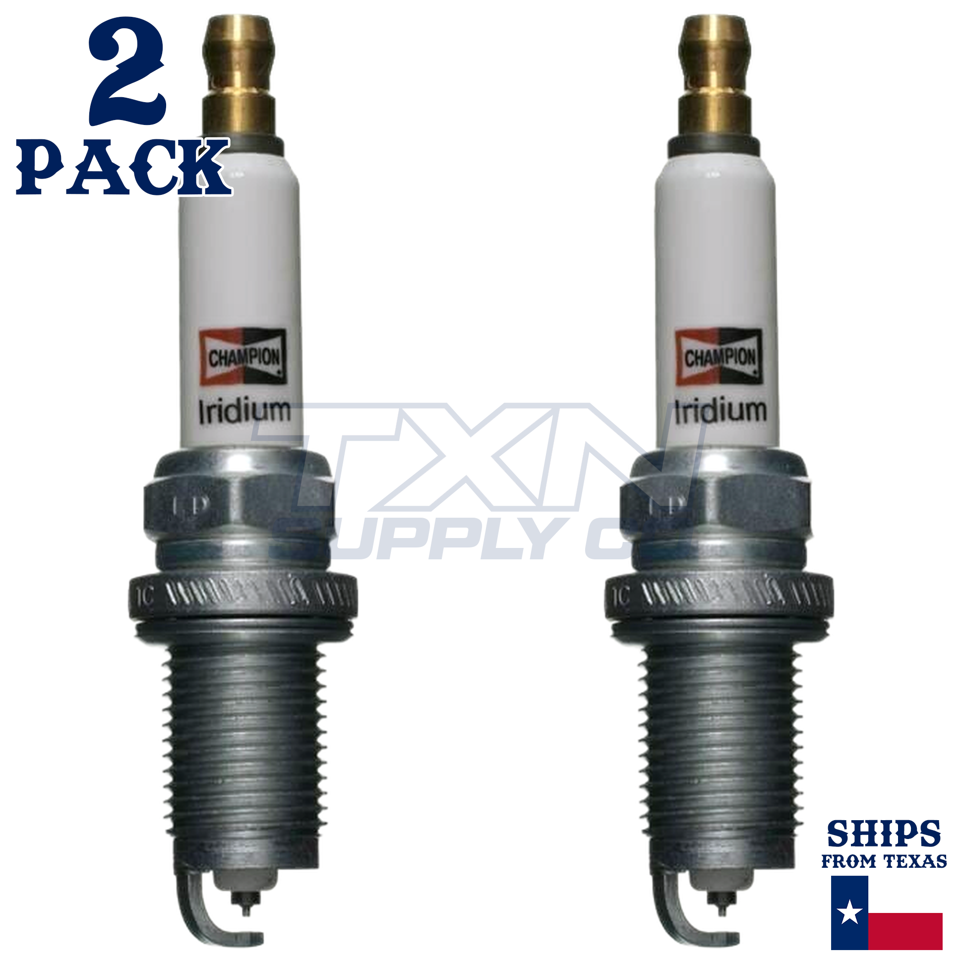 Champion 9812 Spark Plugs 2 Pack - Image 1