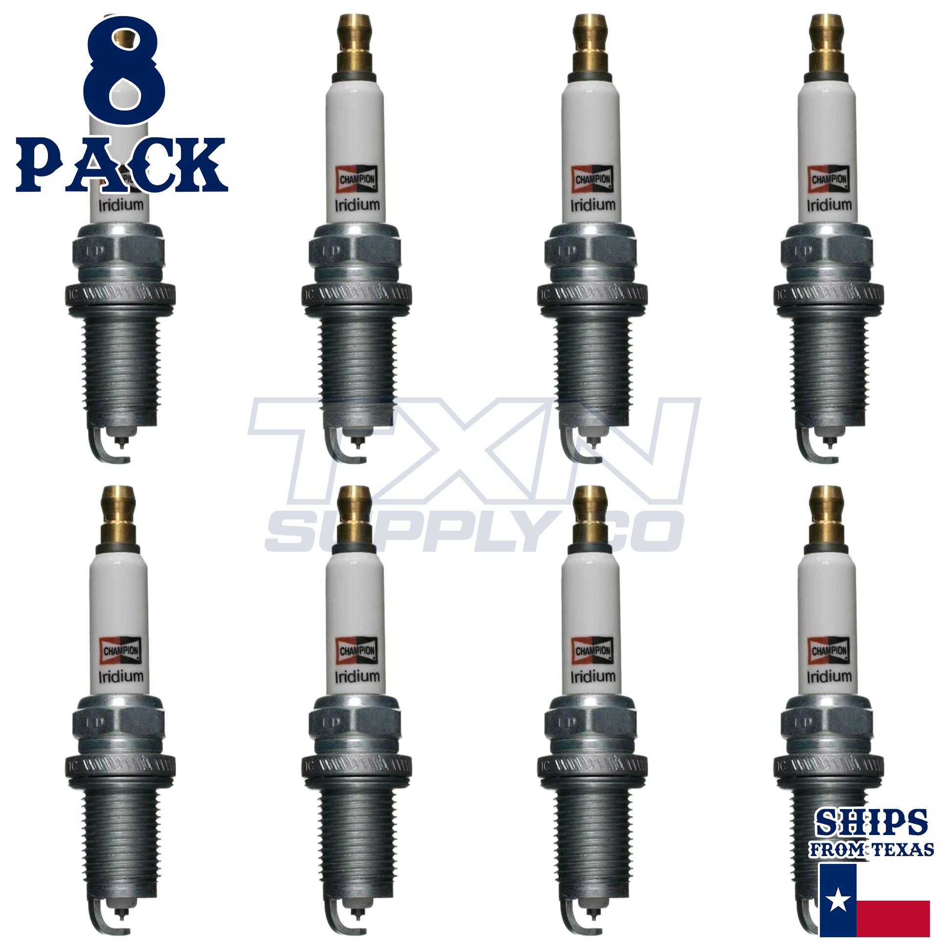 Champion 9812 Spark Plugs 8 Pack
