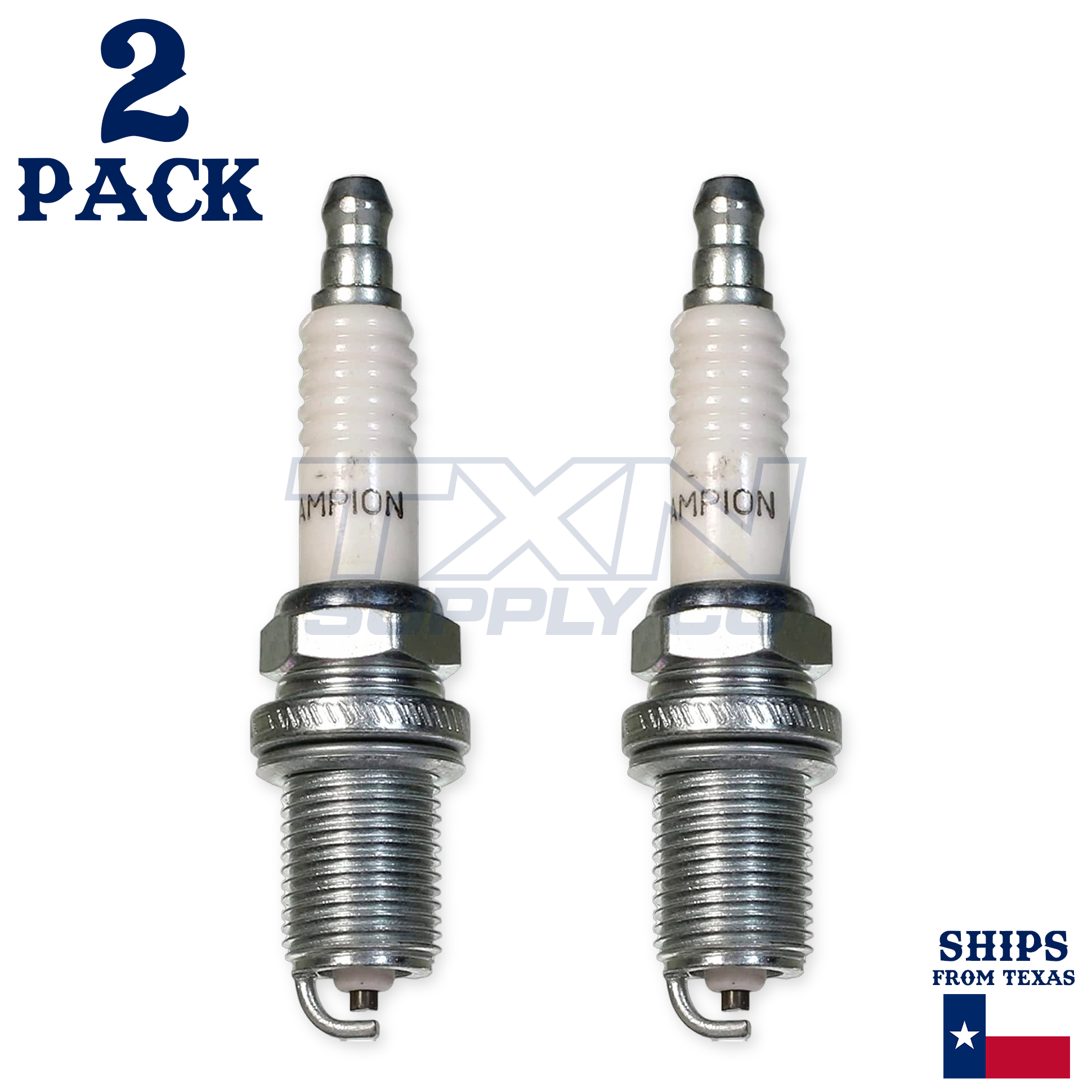 Champion XC10YC-2PK Copper Plus Small Engine Spark Plug Stock - 988 (2 Pack) - Image 2