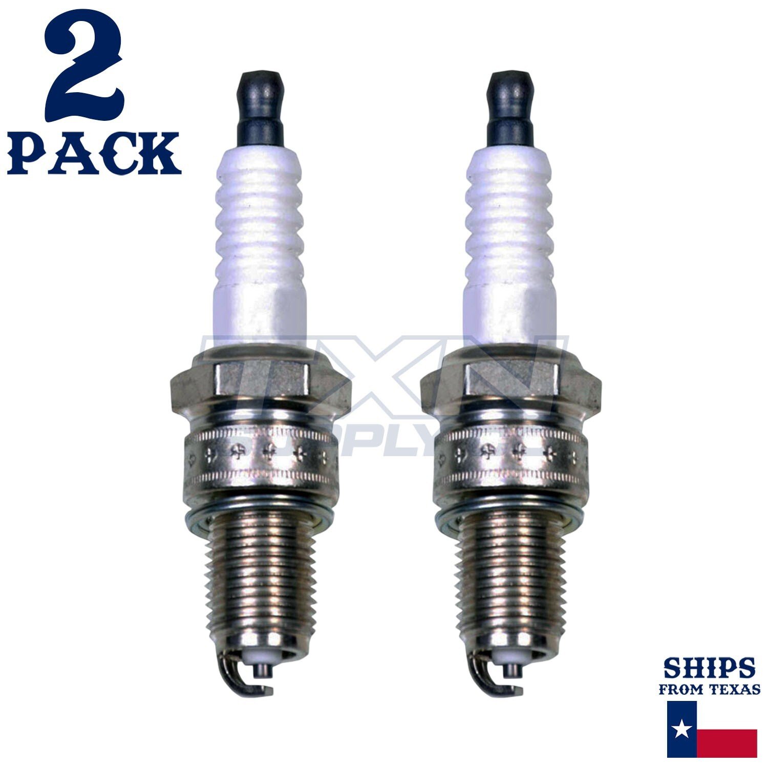 2 Pack Denso 3021 U-Groove Spark Plugs W16EPR-U - Image 1