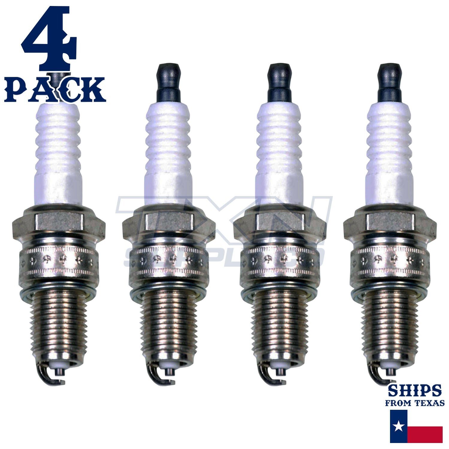 4 Pack Denso 3021 U-Groove Spark Plugs W16EPR-U - Image 1