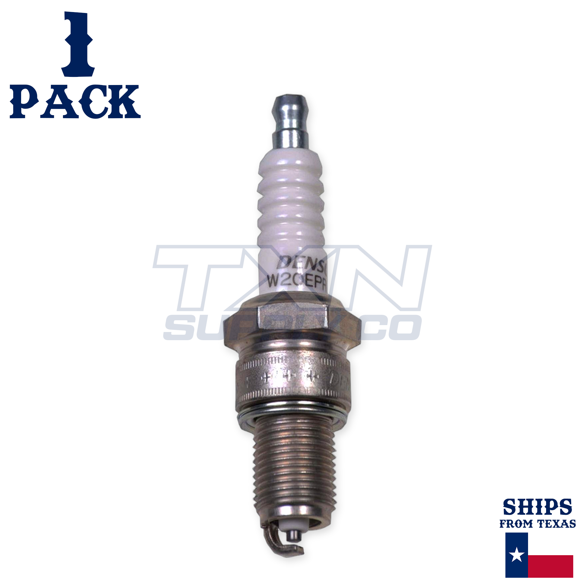 1 Pack Denso 3047 U-Groove Spark Plug W20EPR-U - Image 1