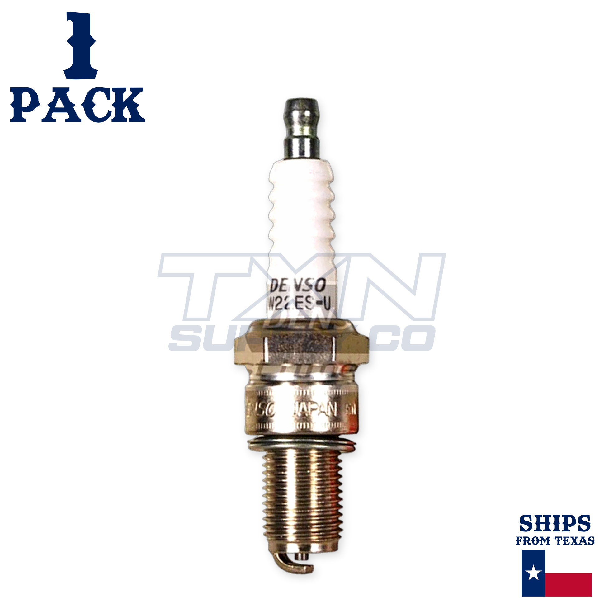 1 Pack Denso 3093 Standard Spark Plug W22ES-U - Image 1