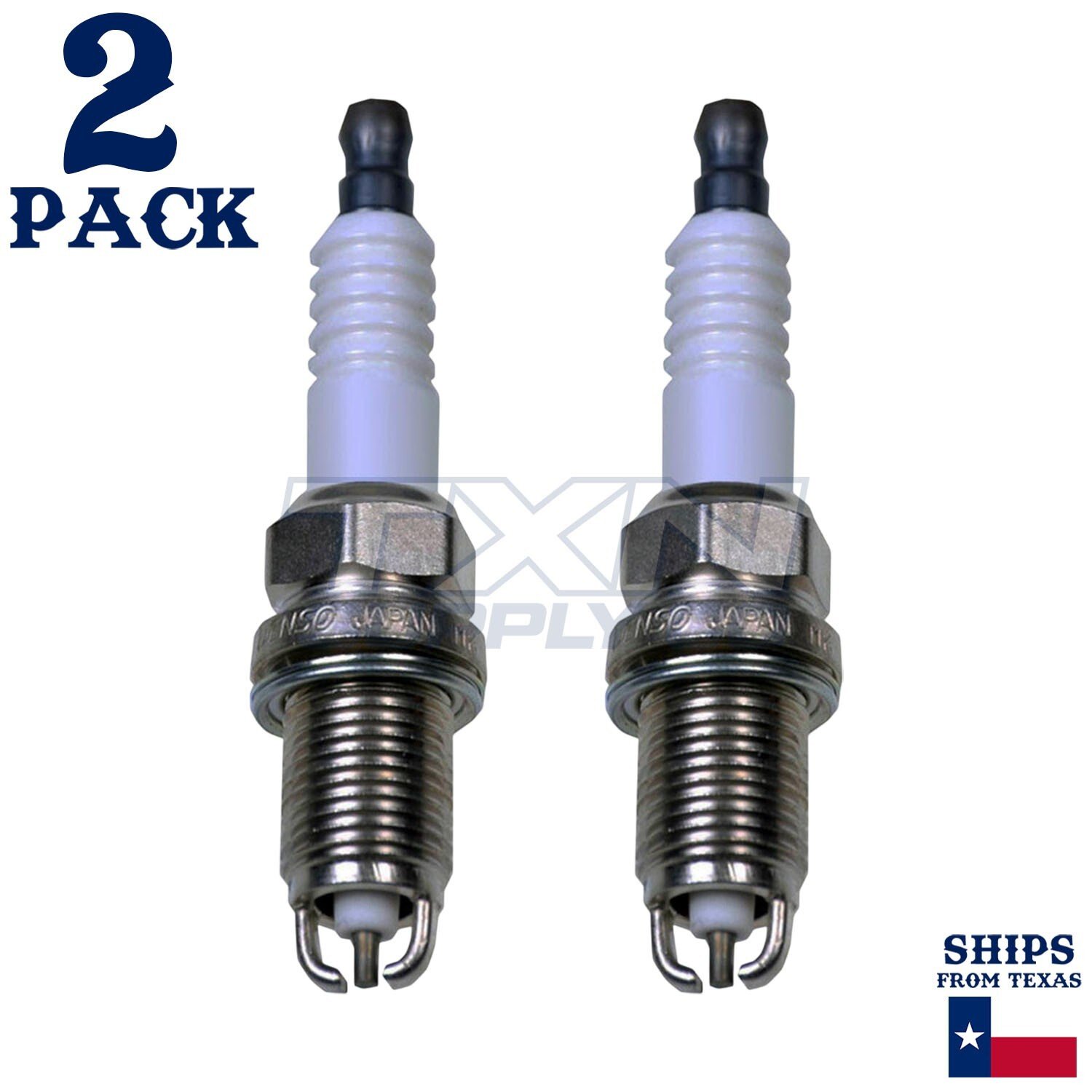 2 Pack Denso 3289 Double Platinum Spark Plugs PK16TR11 - Image 2