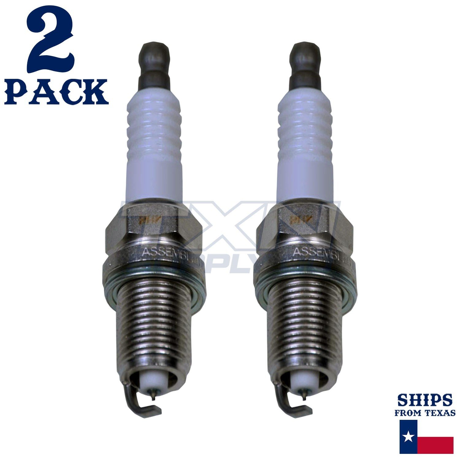 2 Pack Denso 3297 Iridium Long Life Spark Plugs SK20R11 - Image 2