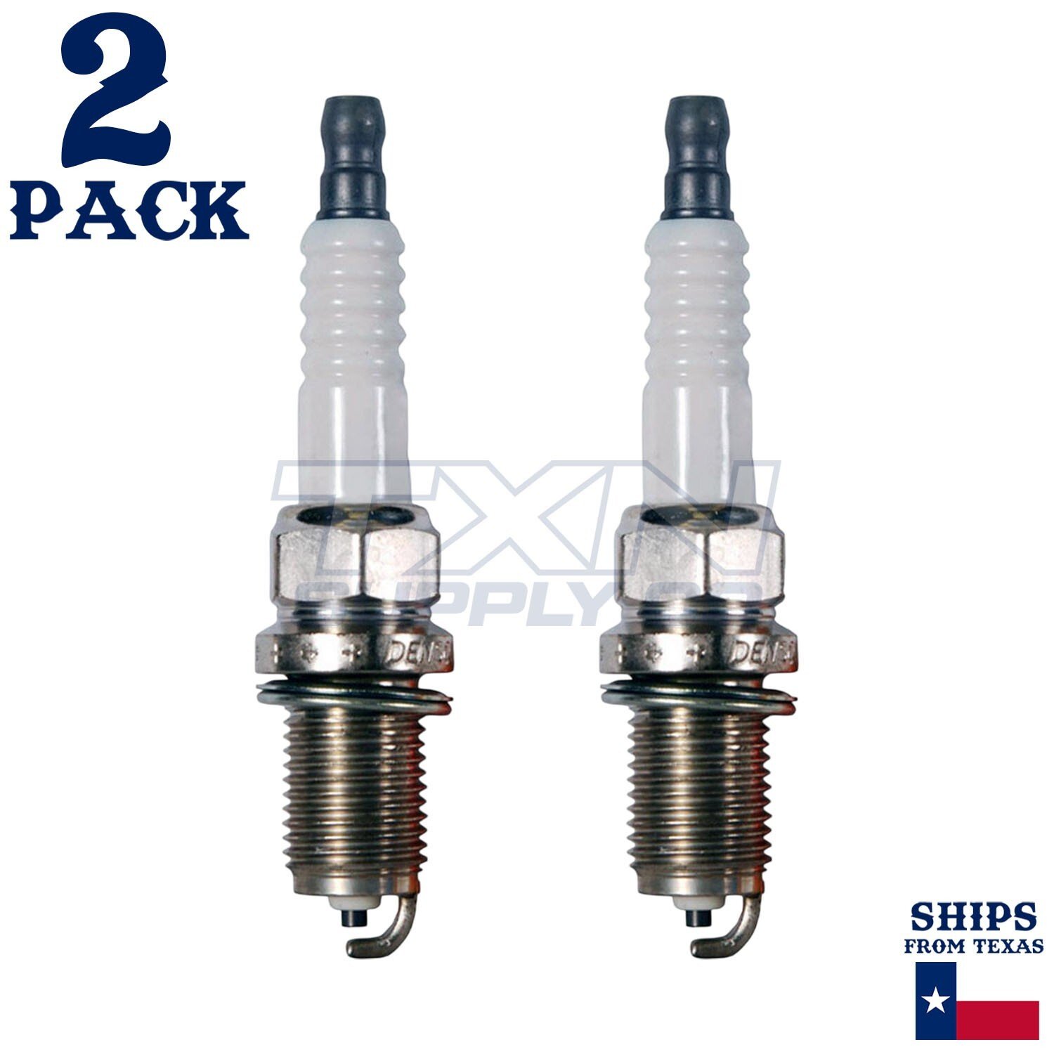 2 Pack Denso 3299 Standard Spark Plugs K22PR-L11 - Image 1