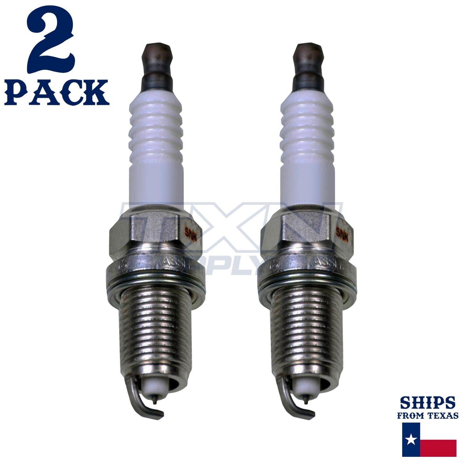 2 Pack Denso 3324 Iridium Long Life Spark Plugs SK16R11 - Image 1