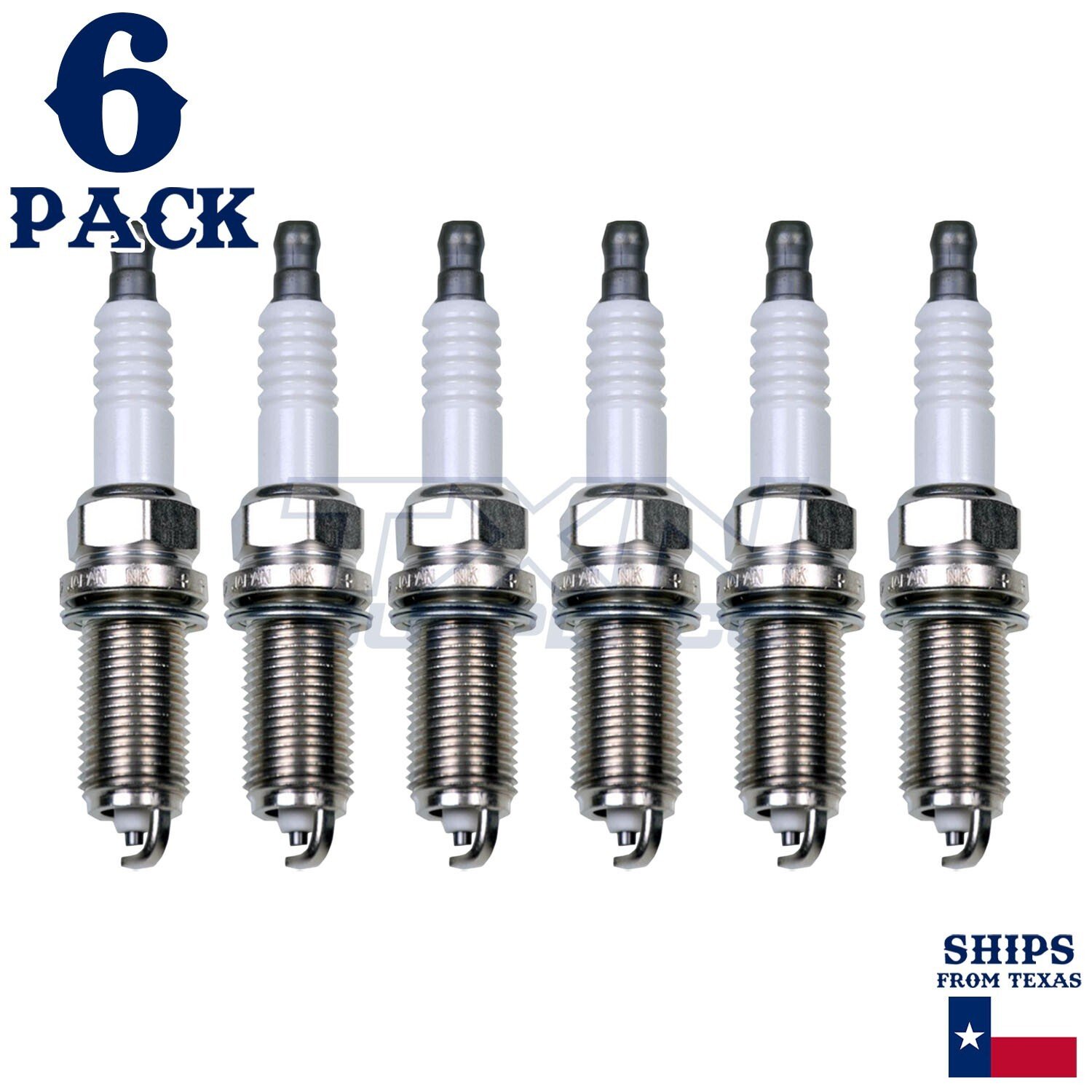 6 Pack Denso 3381 U-Groove Spark Plugs K20HR-U11