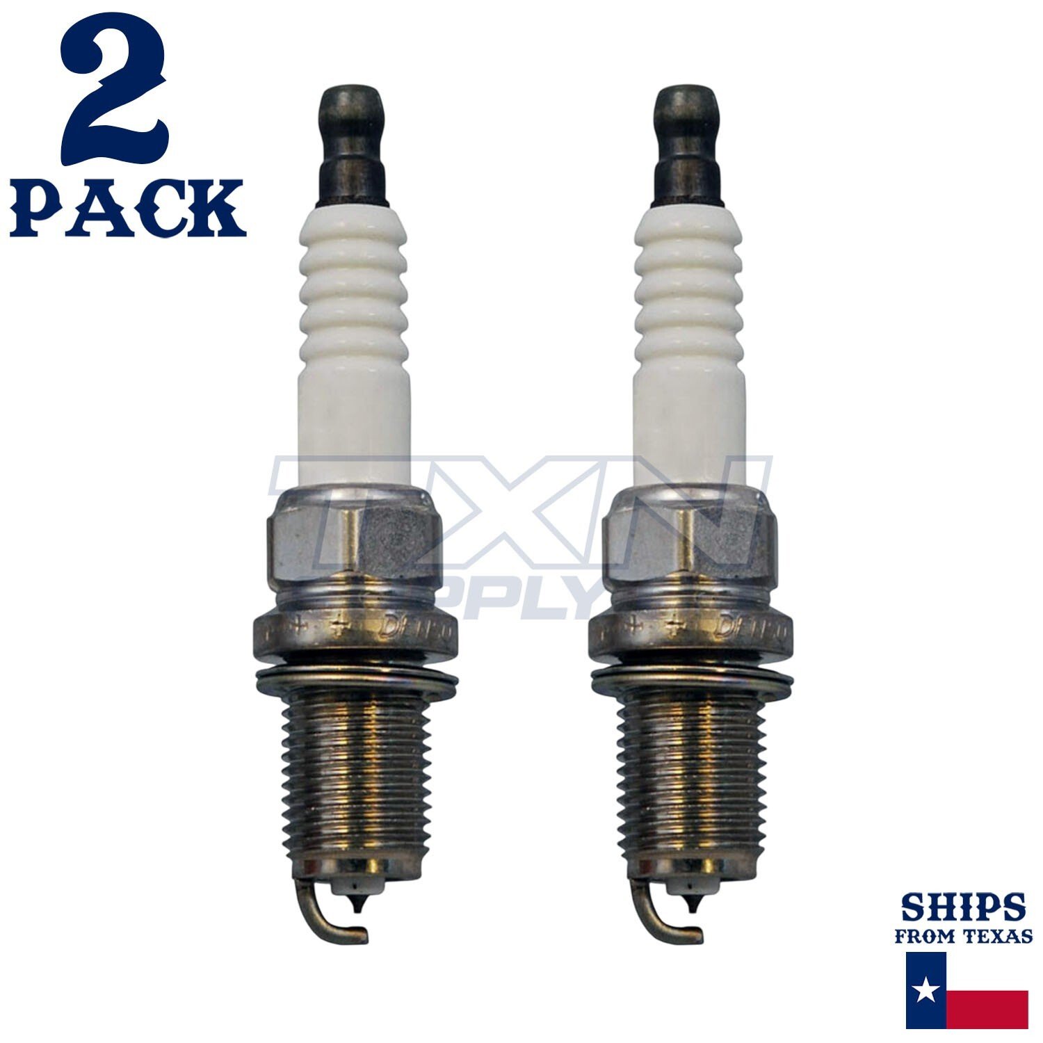 2 Pack Denso 3412 Iridium Long Life Spark Plugs SK16PR-E11 - Image 1