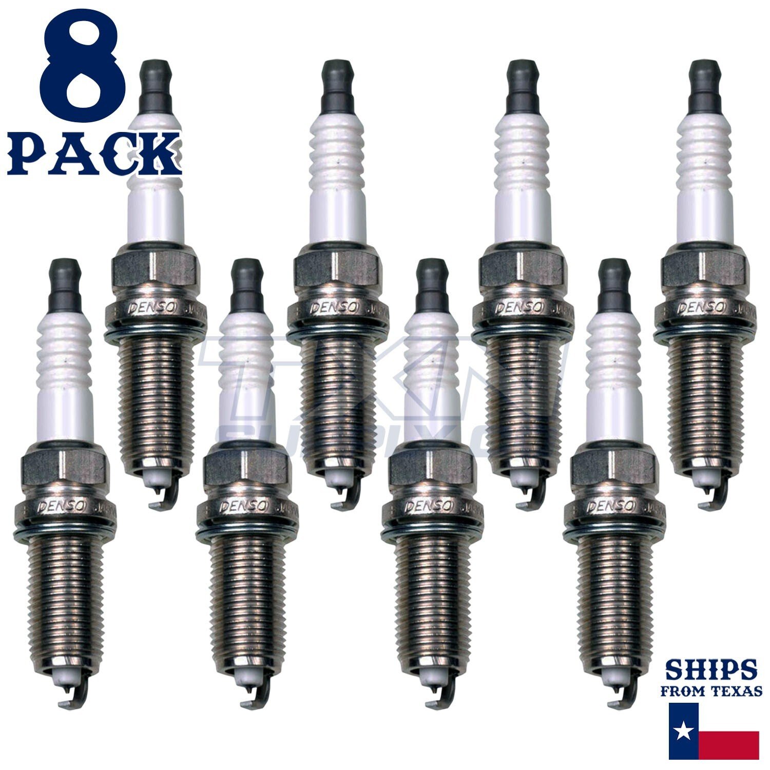 8 Pack Denso 3417 Iridium Long Life Spark Plugs SK16HR11 - Image 2