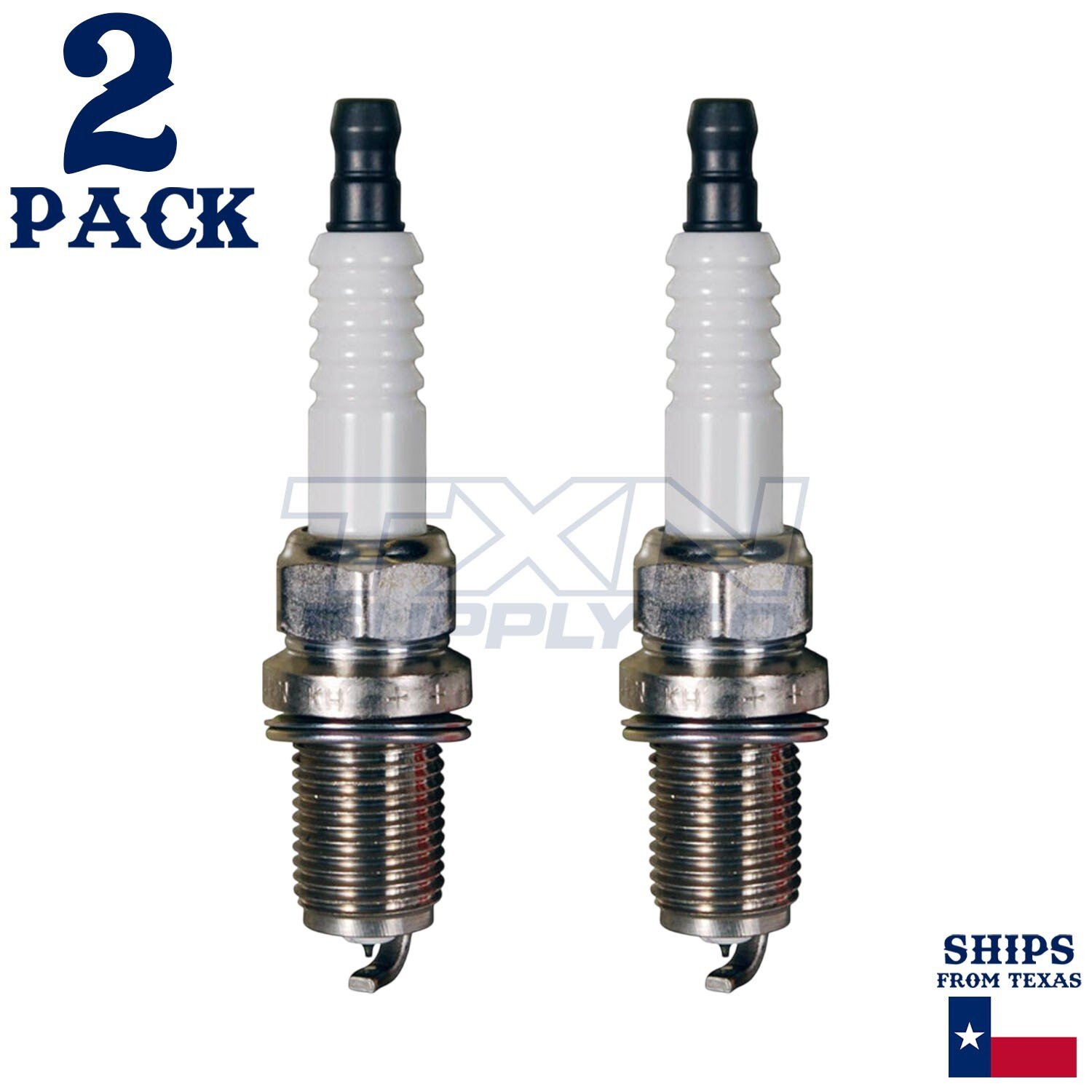 2 Pack Denso 3418 Iridium Long Life Spark Plugs SK20PR-A11 - Image 1