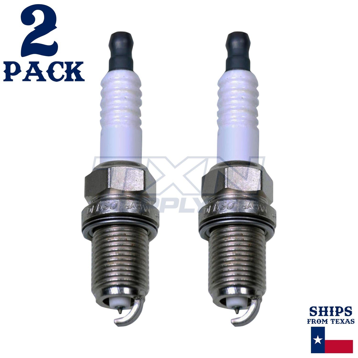 2 Pack Denso 3419 Iridium Long Life Spark Plugs SK22PR-M11S - Image 1