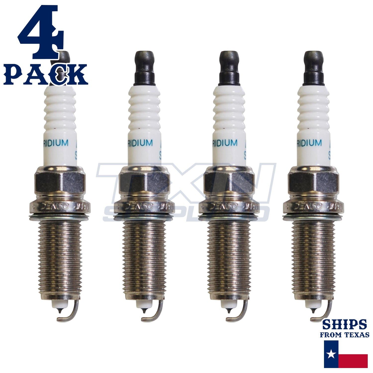 4 Pack Denso 3421 Iridium Long Life Spark Plugs SK20HR11 - Image 1