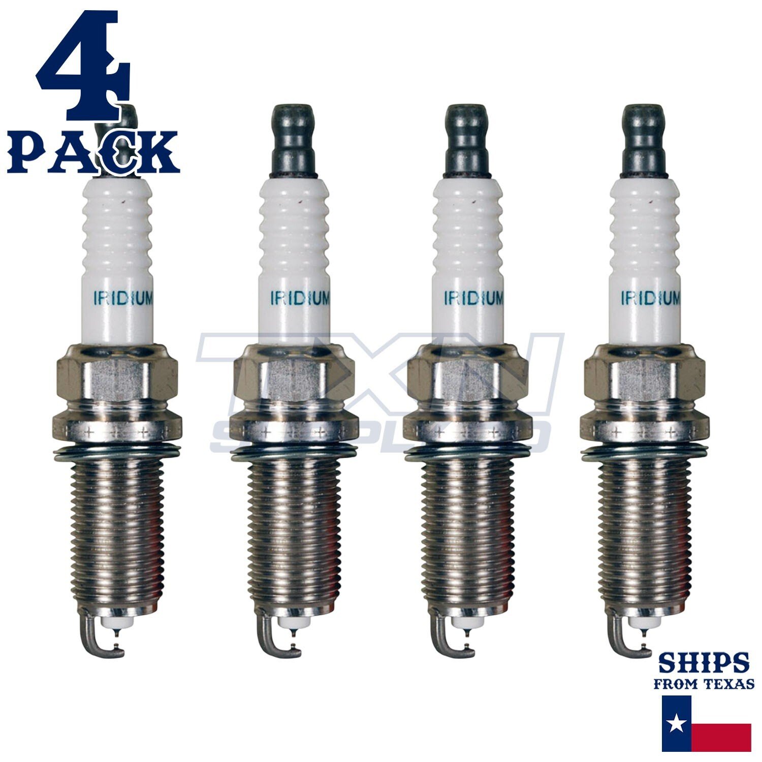4 Pack Denso 3426 Iridium Long Life Spark Plugs FK20HR11 - Image 1