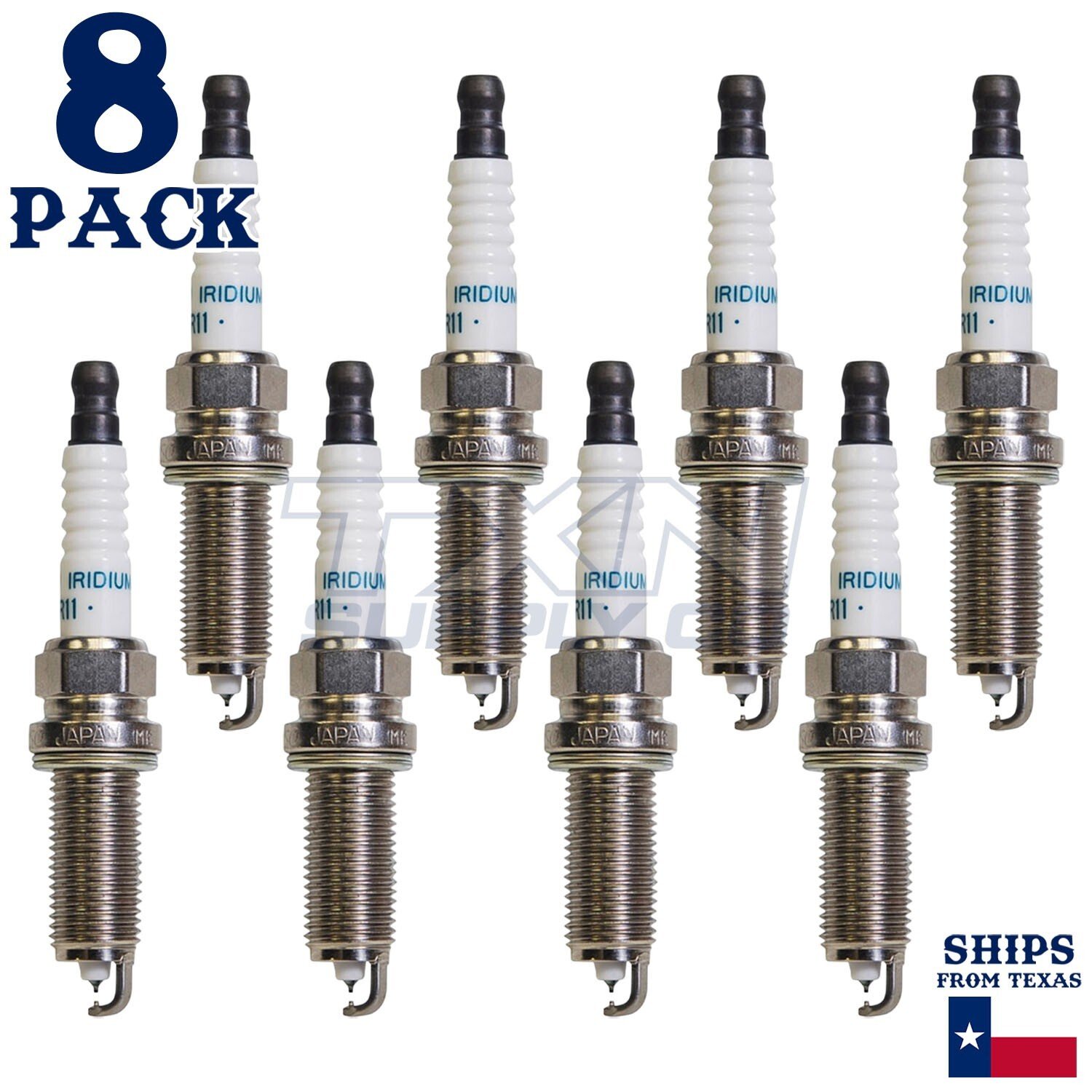 8 Pack Denso 3439 Iridium Long Life Spark Plugs FXE20HR11