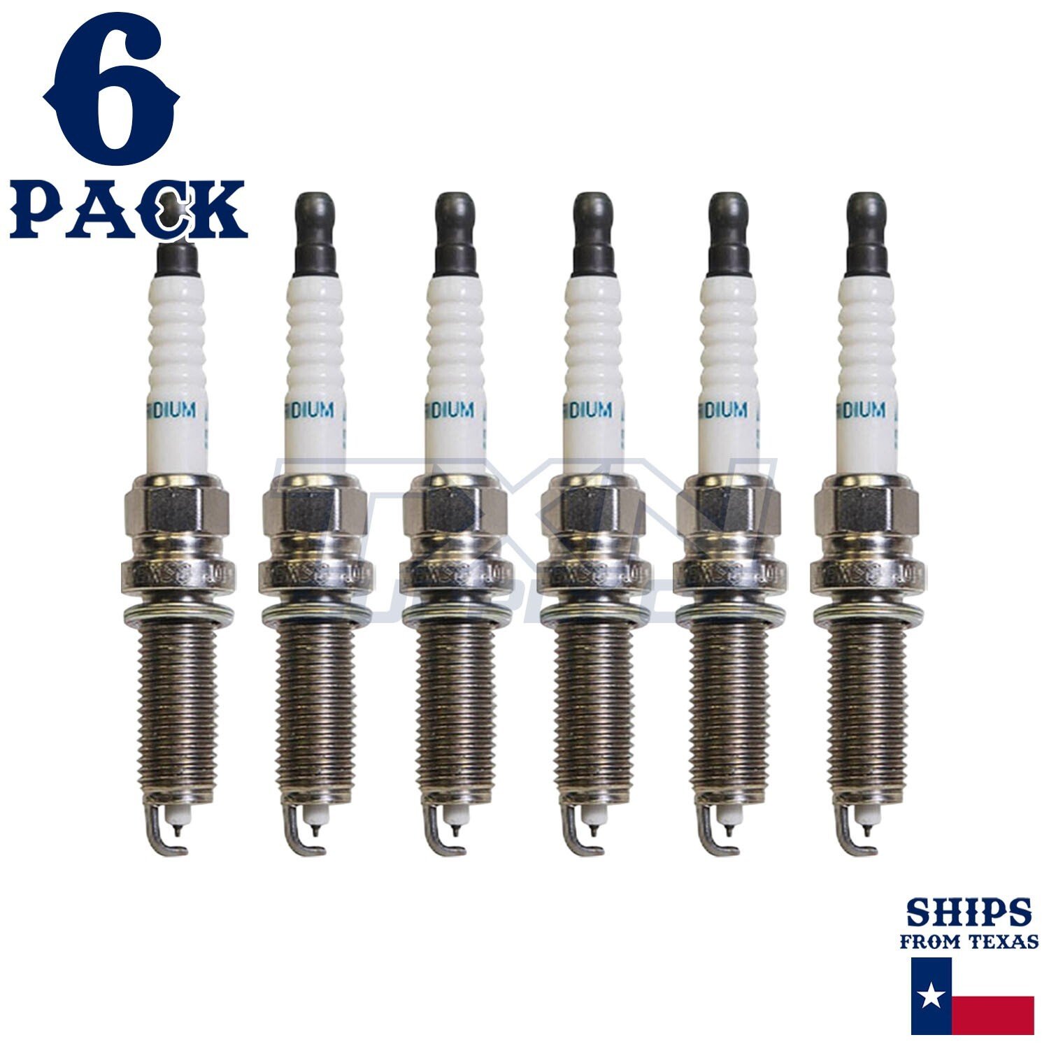 6 Pack Denso 3444 Iridium Long Life Spark Plugs SC20HR11