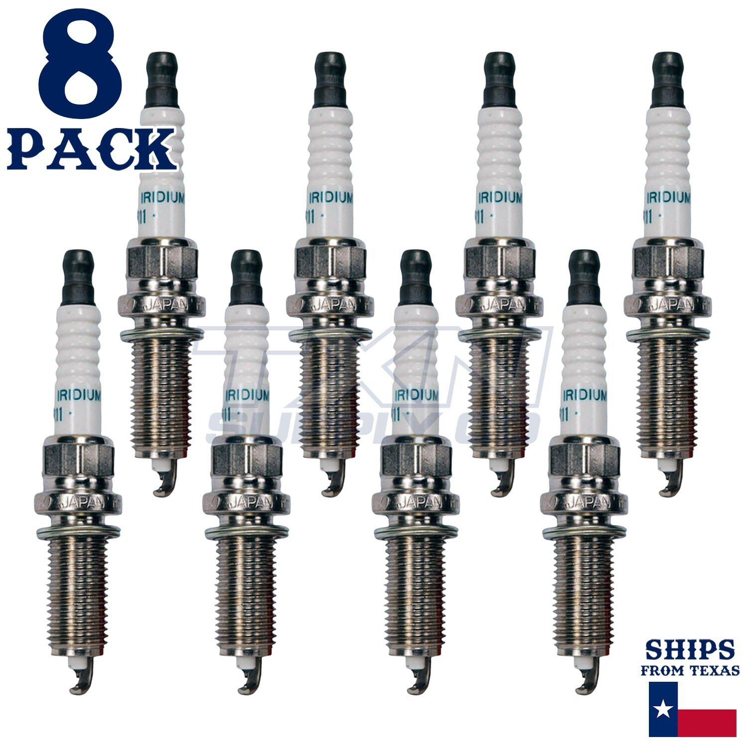 8 Pack Denso 3457 Iridium Long Life Spark Plugs FXE24HR-11