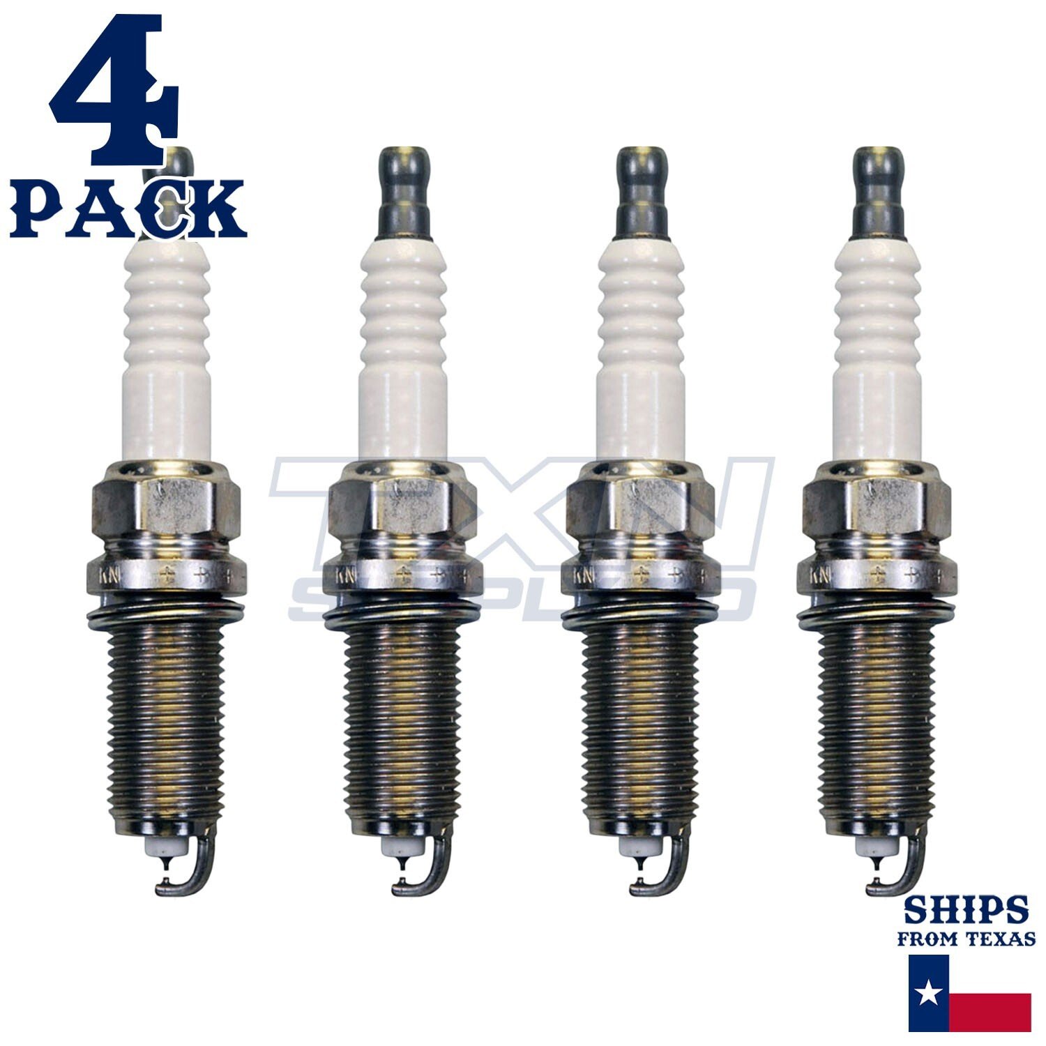 4 Pack Denso 3484 Iridium Long Life Spark Plugs FK16HR-A8 - Image 1