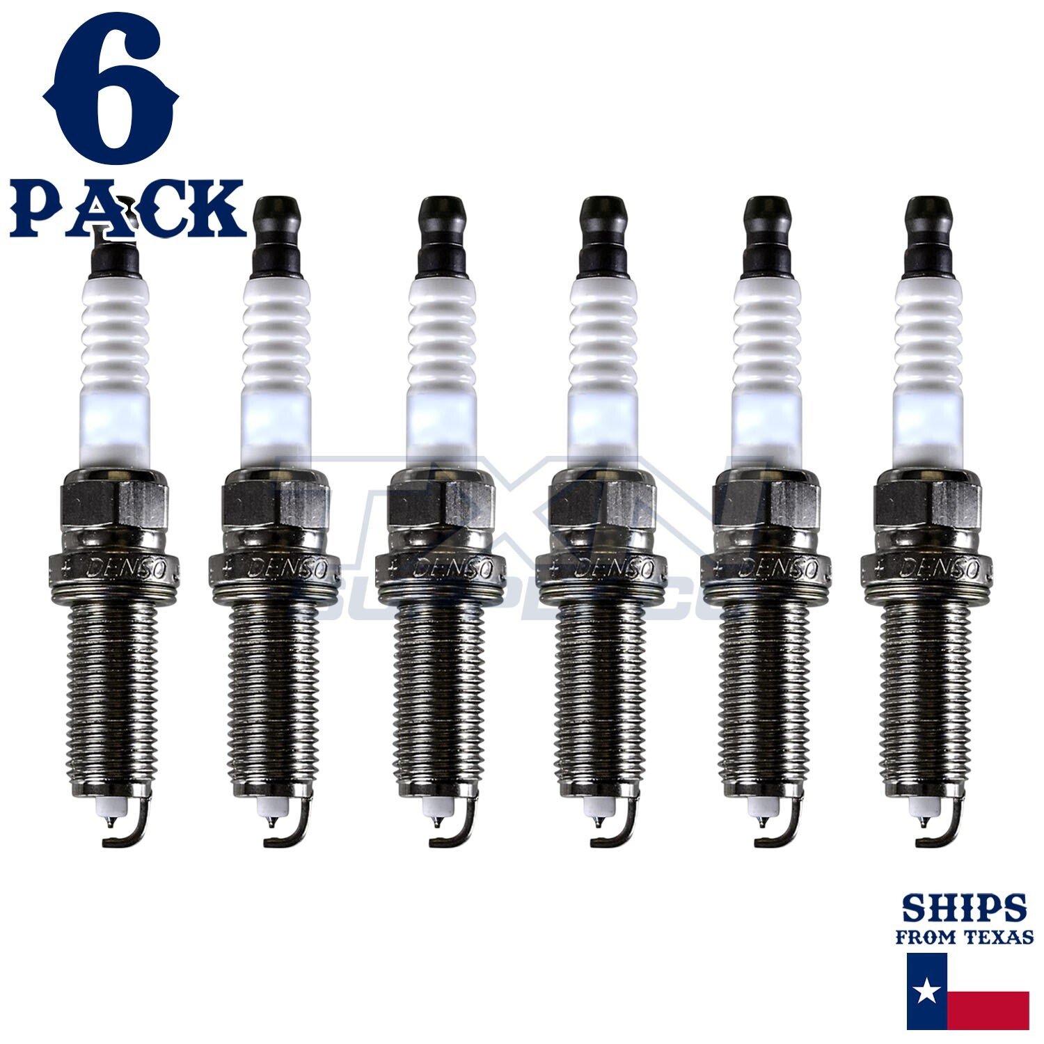 6 Pack Denso 3499 Iridium Long Life Spark Plugs SC16HR11