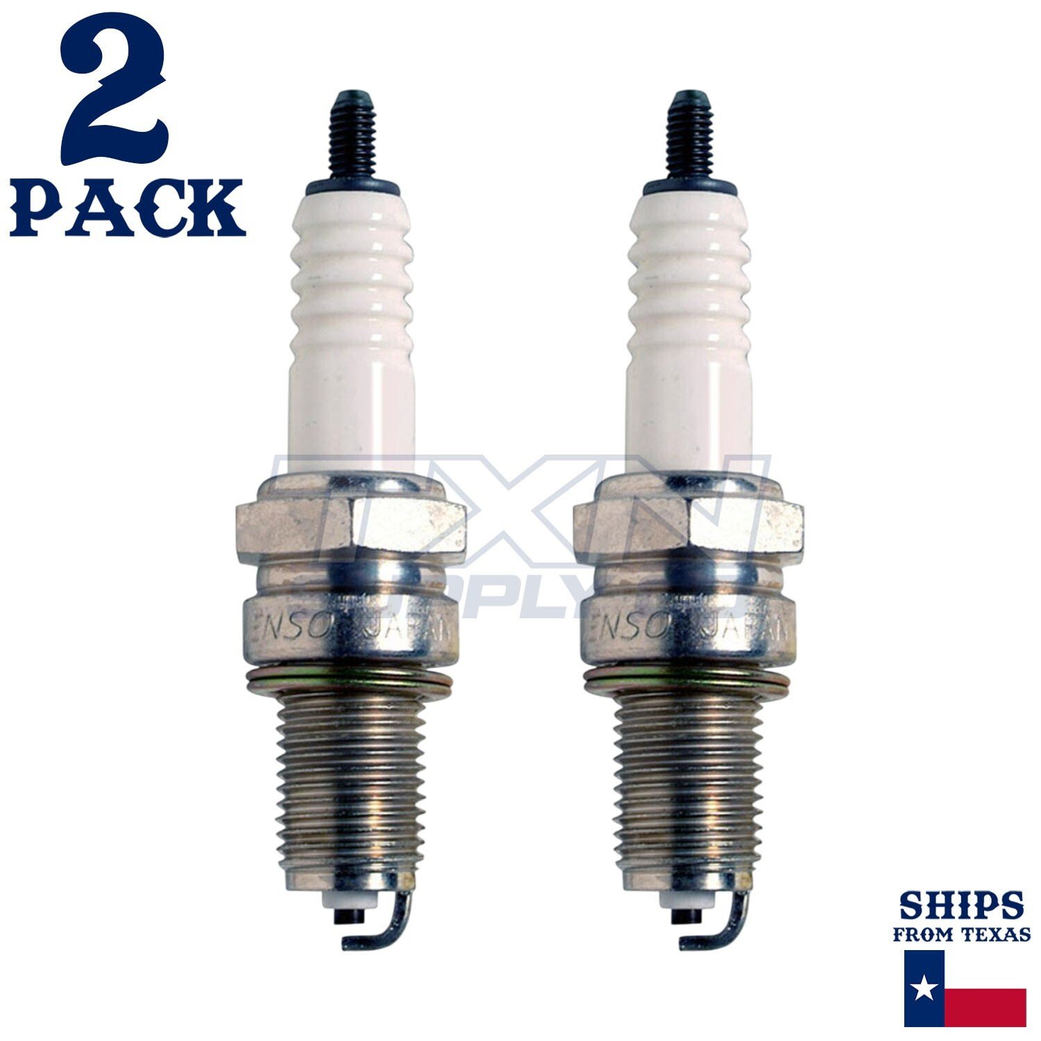 2 Pack Denso 4086 Standard Spark Plugs X22EPR-U9 - Image 1
