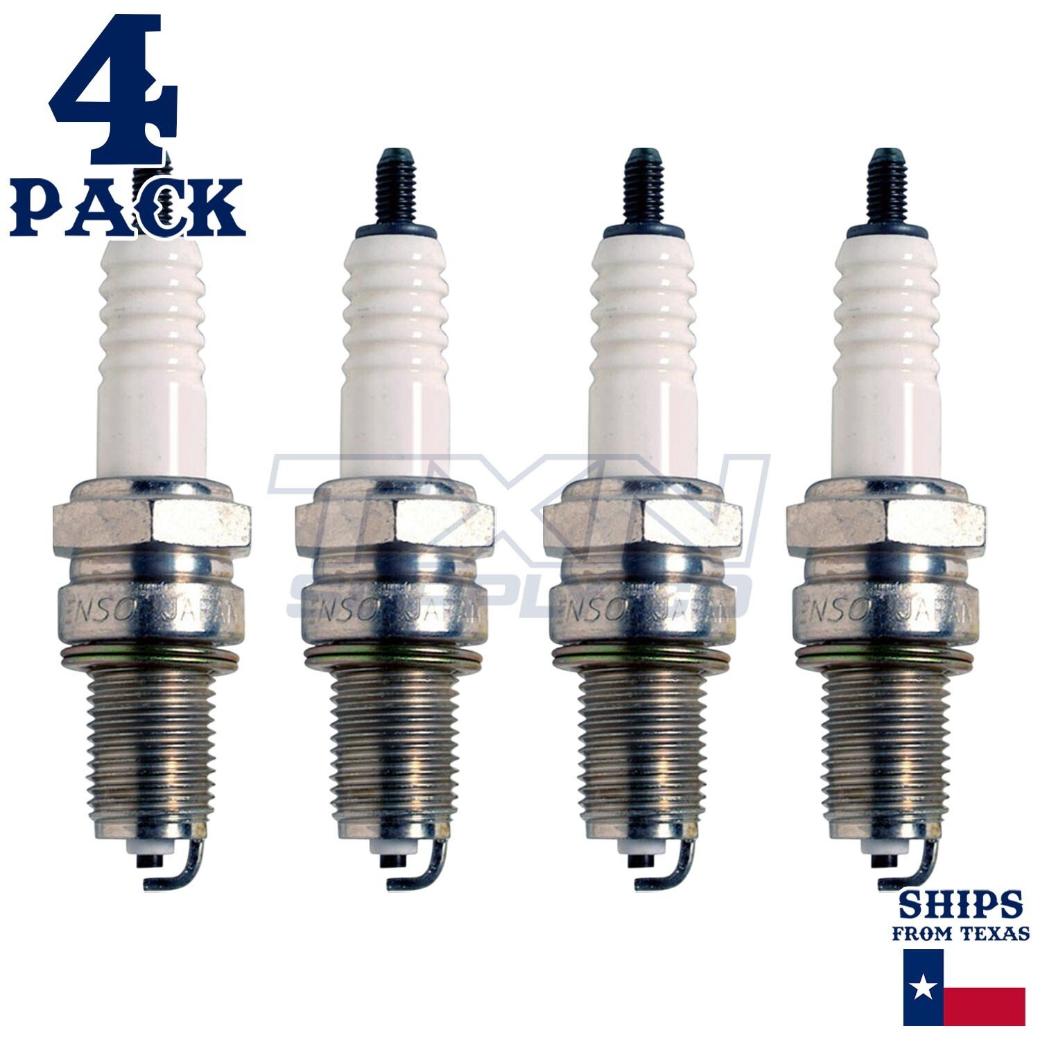 4 Pack Denso 4086 Standard Spark Plugs X22EPR-U9 - Image 1