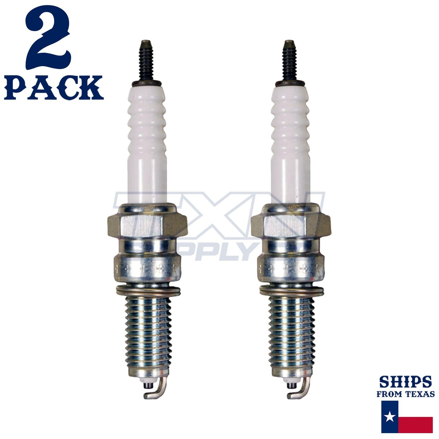 2 Pack Denso 4096 Standard Spark Plugs X24EPR-U9 - Image 1