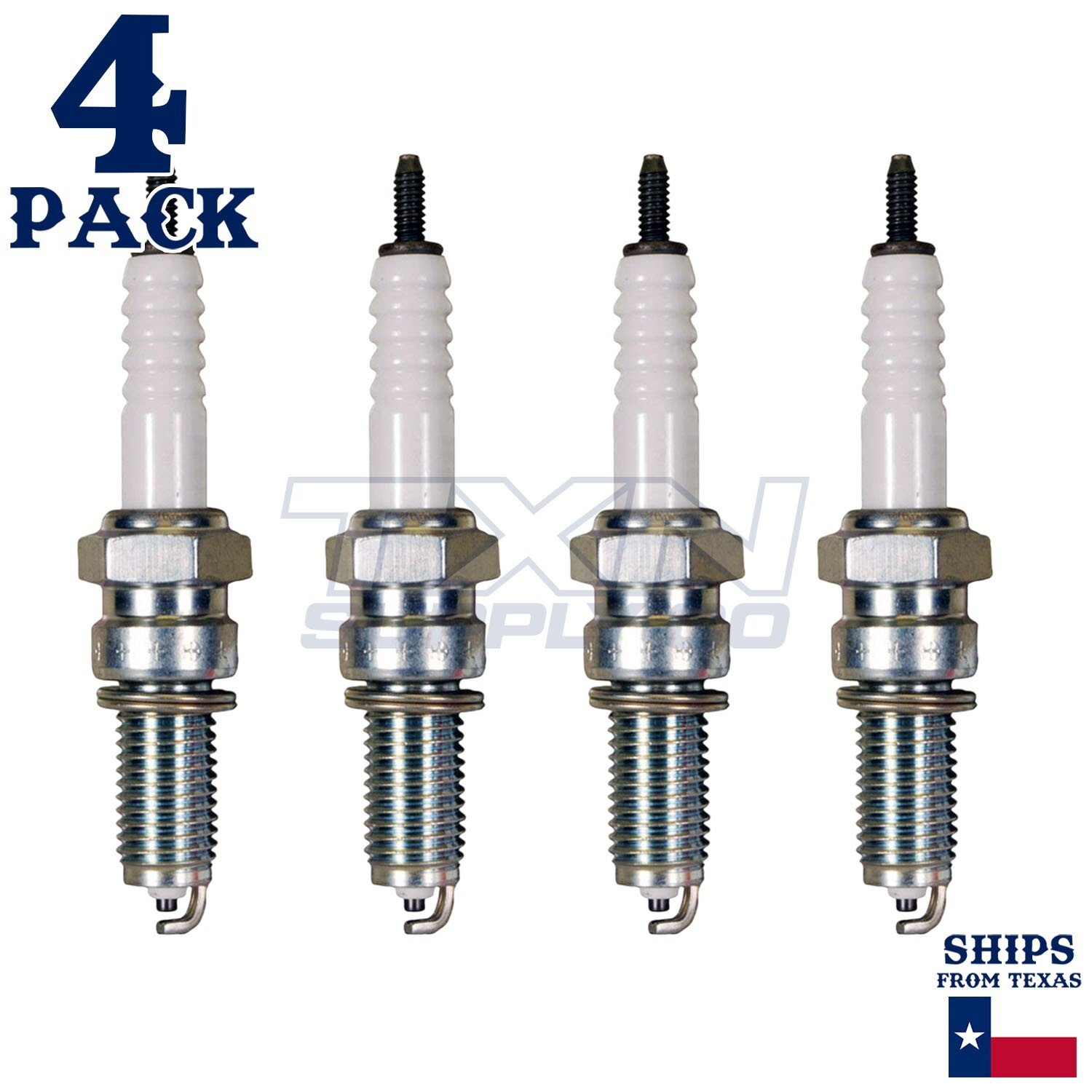 4 Pack Denso 4096 Standard Spark Plugs X24EPR-U9 - Image 1