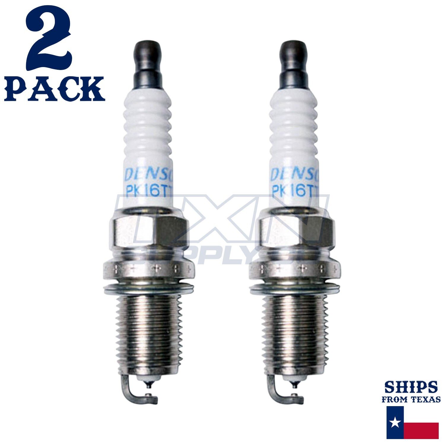 2 Pack Denso 4503 Platinum TT Spark Plugs PK16TT - Image 1