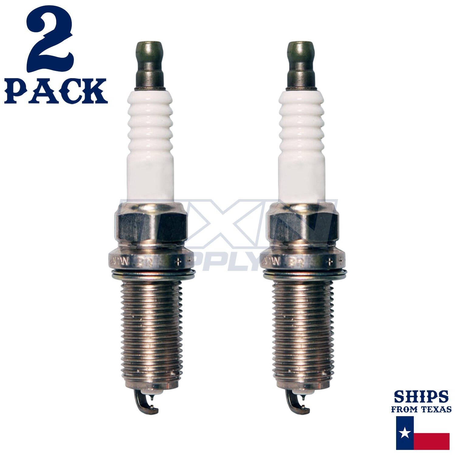 2 Pack Denso 4704 Iridium TT Spark Plugs IKH20TT - Image 1