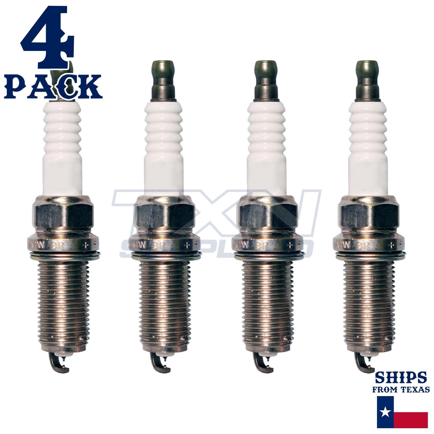 4 Pack Denso 4704 Iridium TT Spark Plugs IKH20TT - Image 1