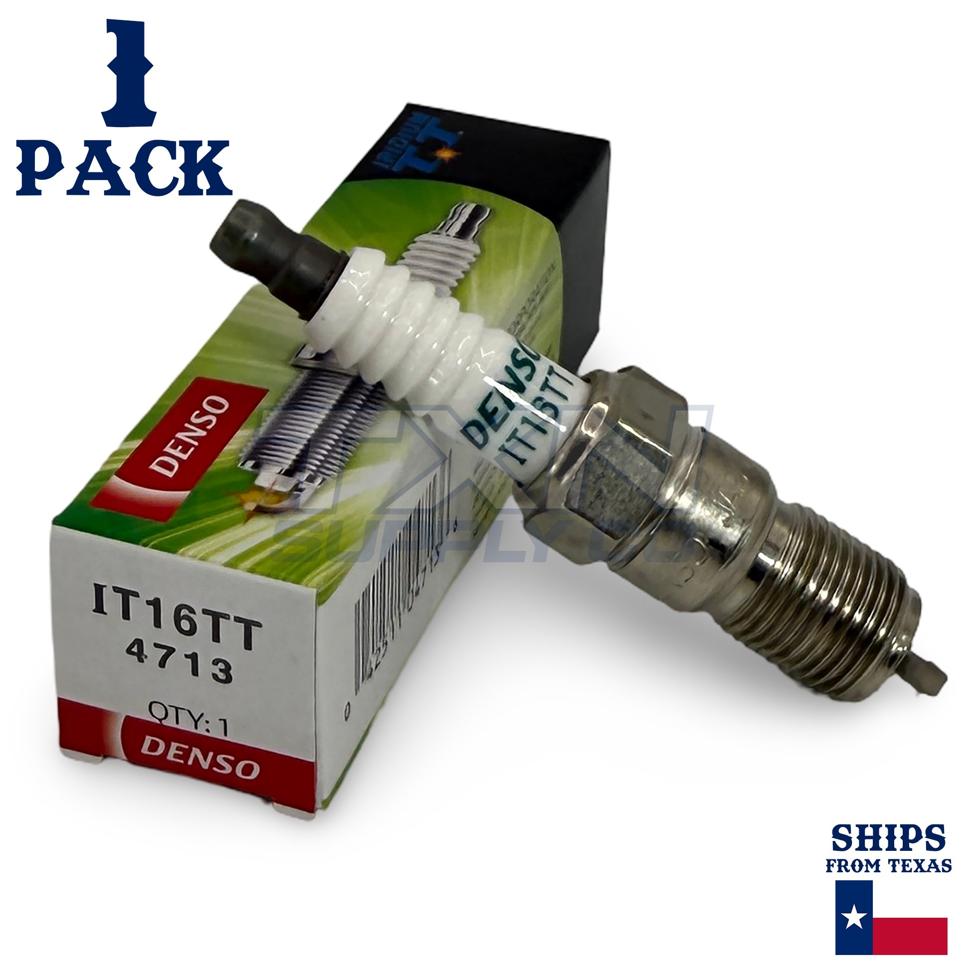 1 Pack Denso 4713 Iridium TT Spark Plug IT16TT - Image 1