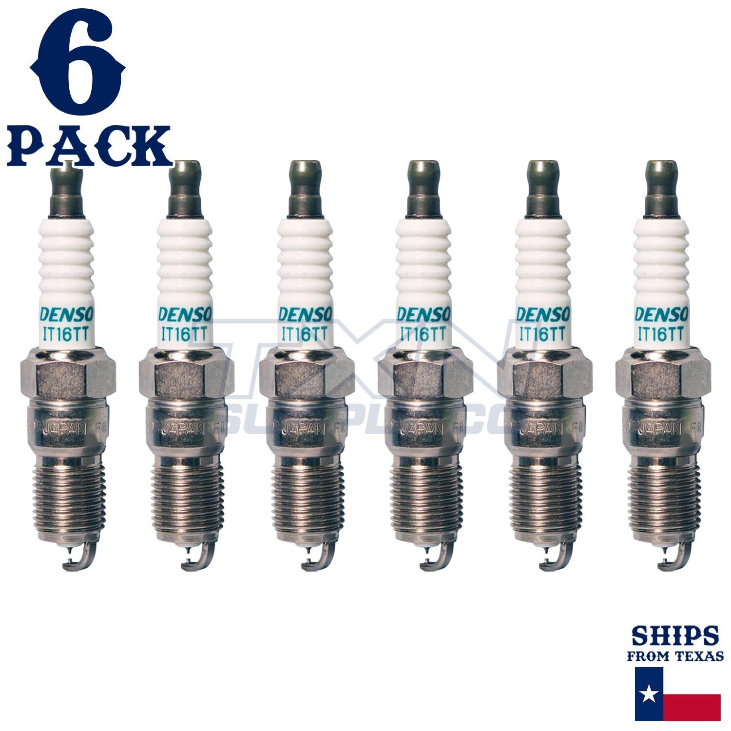 6 Pack Denso 4713 Iridium TT Spark Plugs IT16TT - Image 2