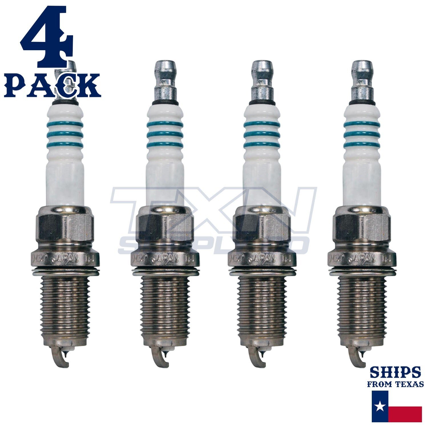 4 Pack Denso 5303 Iridium Power Spark Plugs IK16 - Image 1
